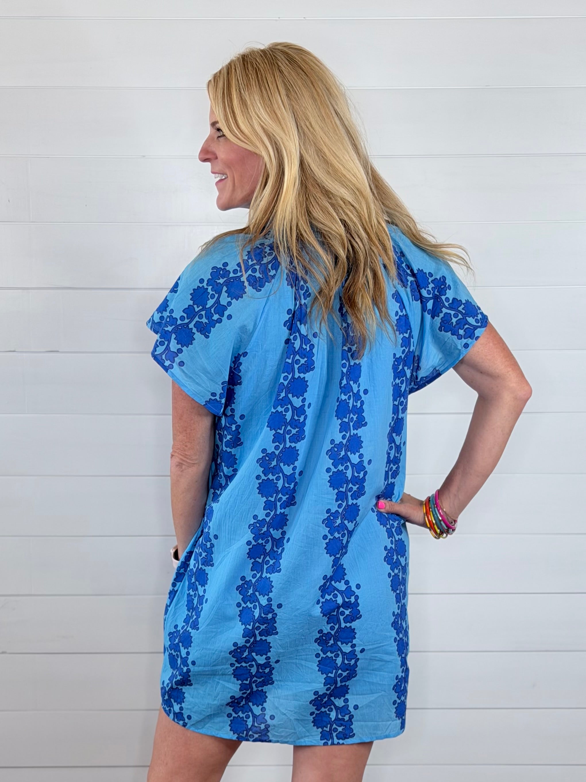 SUMMER BLUES DRESS