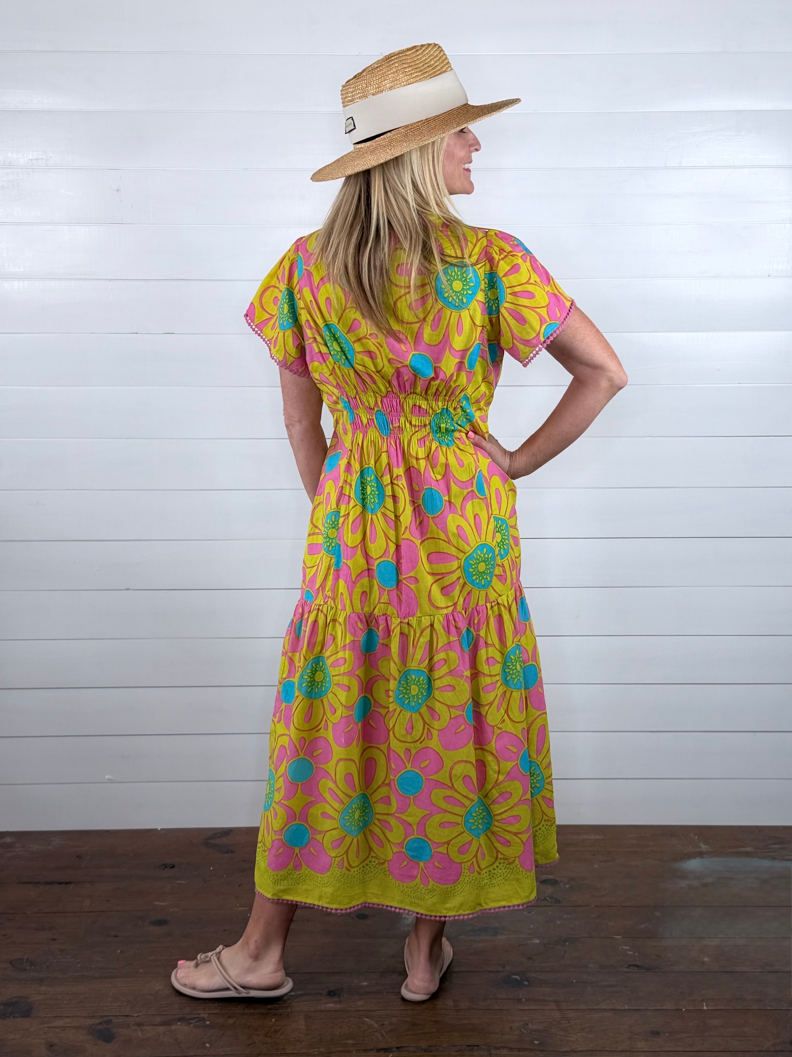 DAISY BORDER DRESS