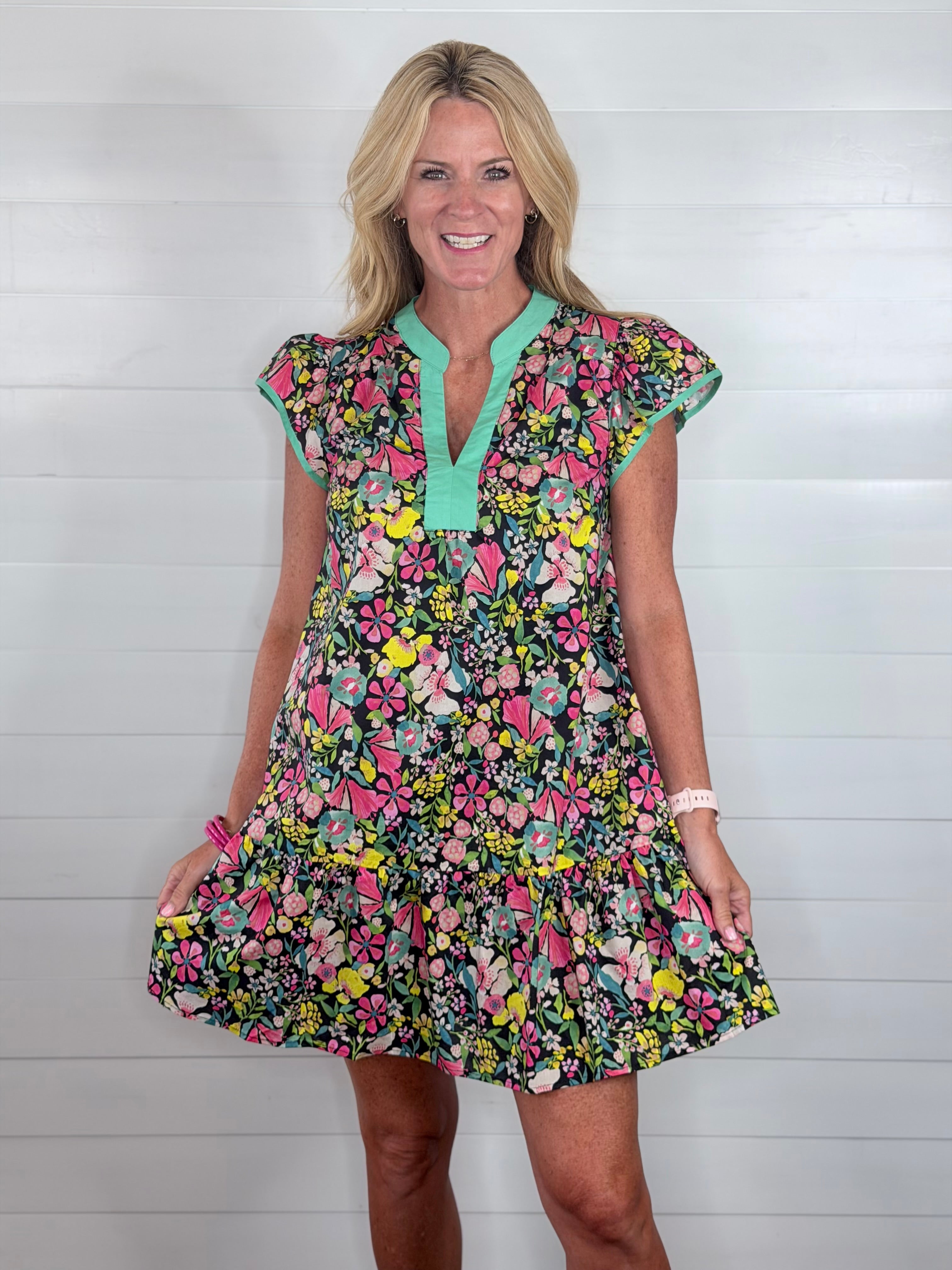 FRANNIE FLORAL DRESS