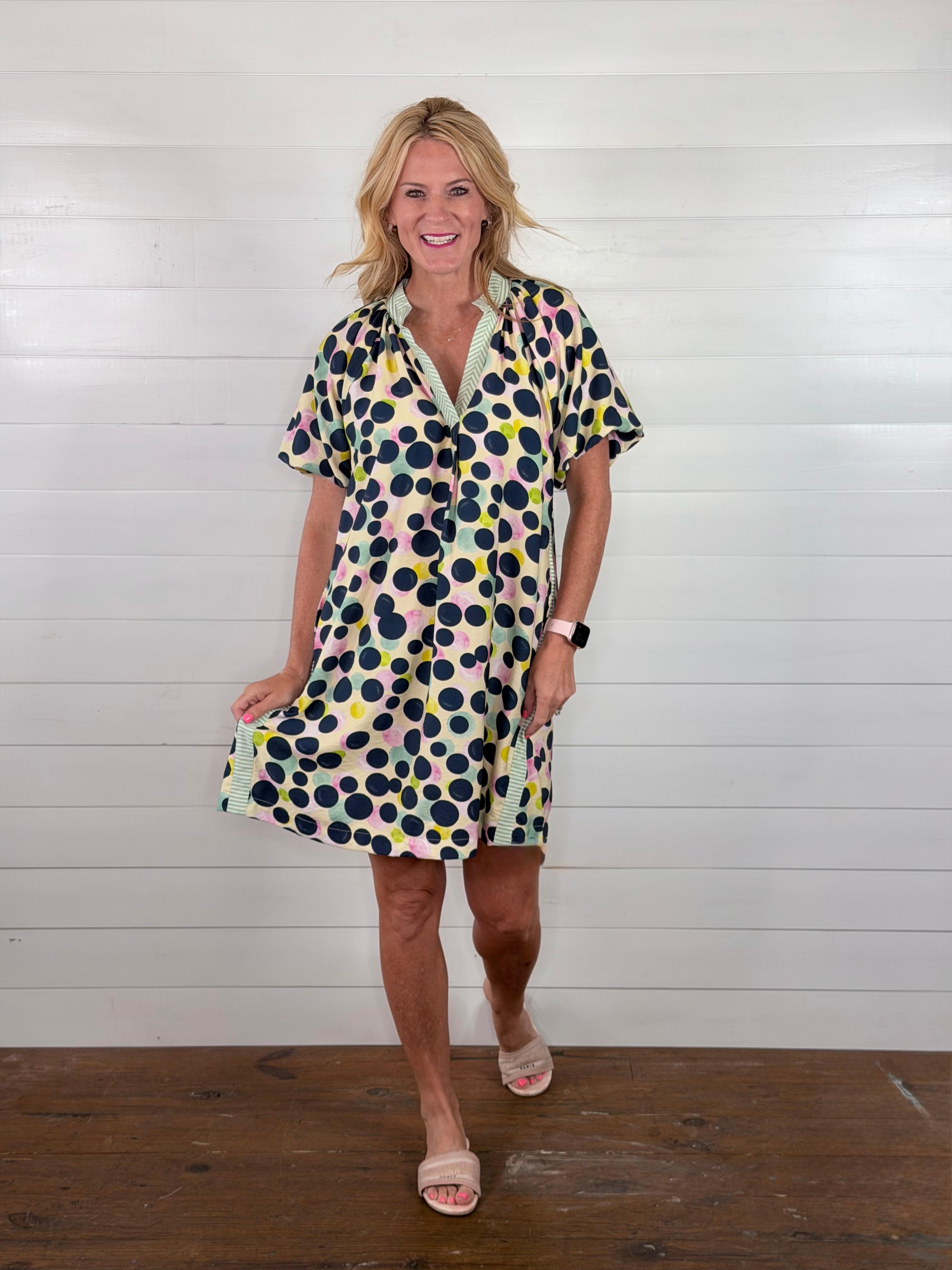 POP OF DOTS DRESS