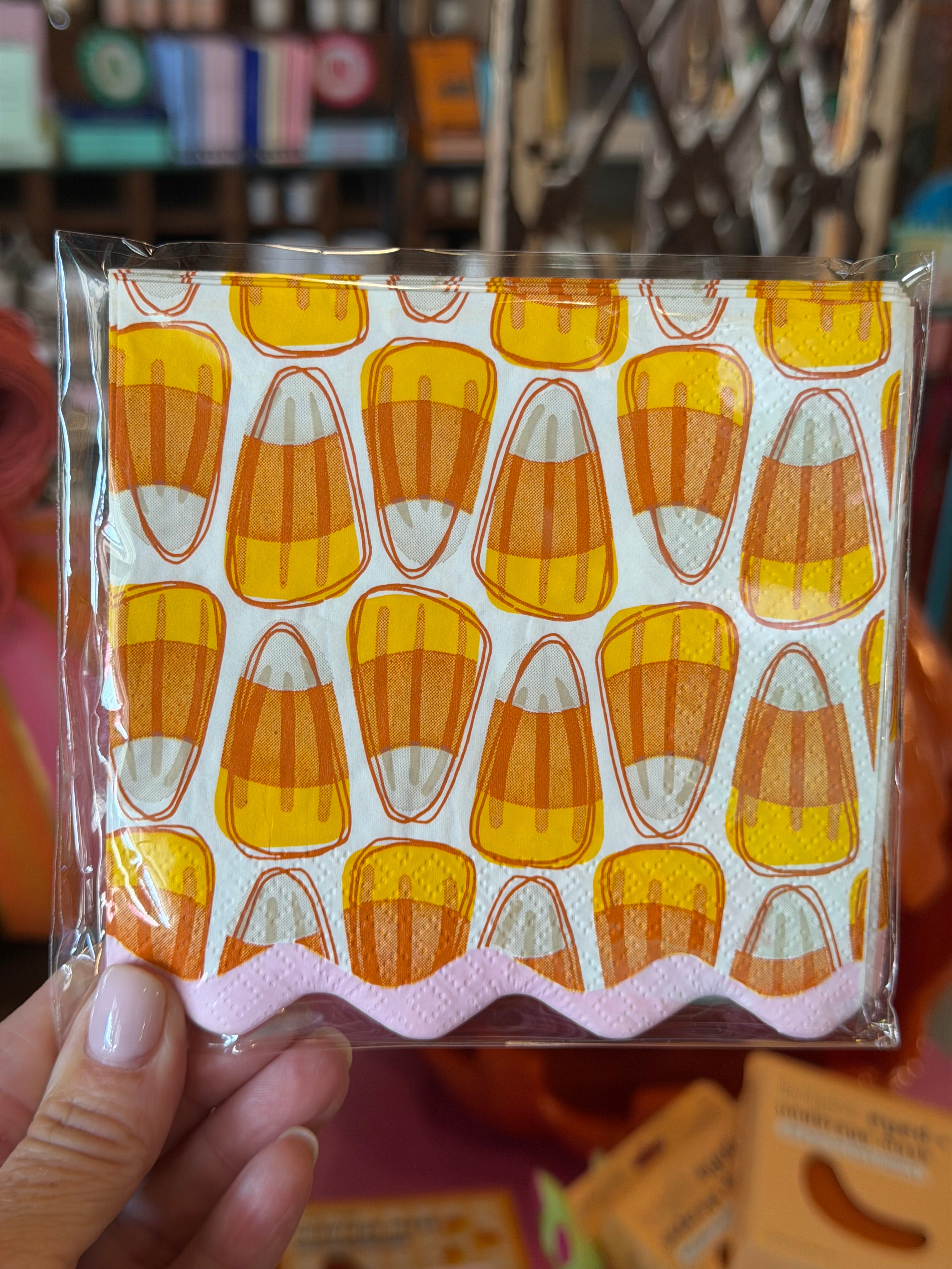 CANDY CORN NAPKINS