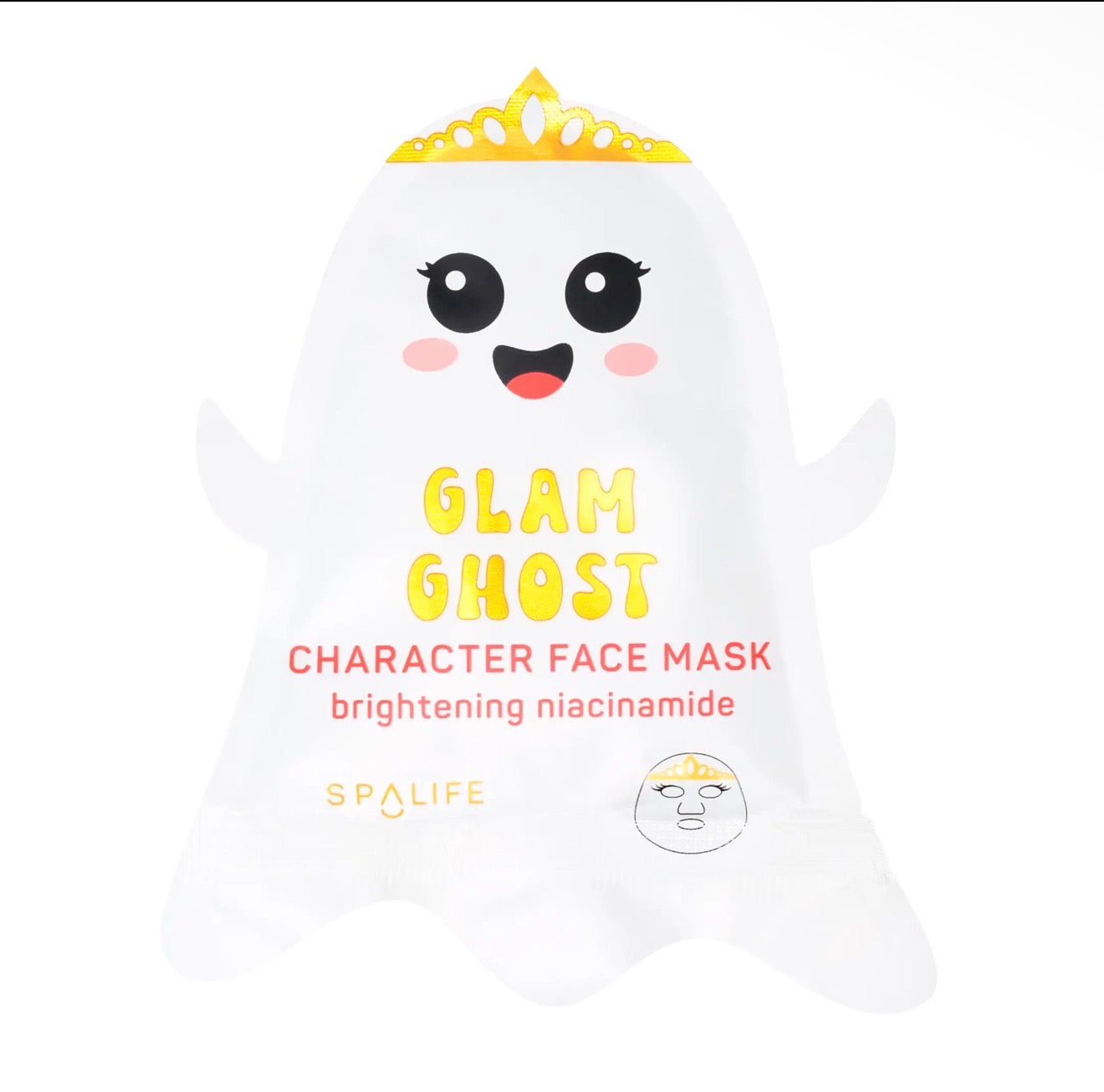 GLAM GHOST FACE MASK