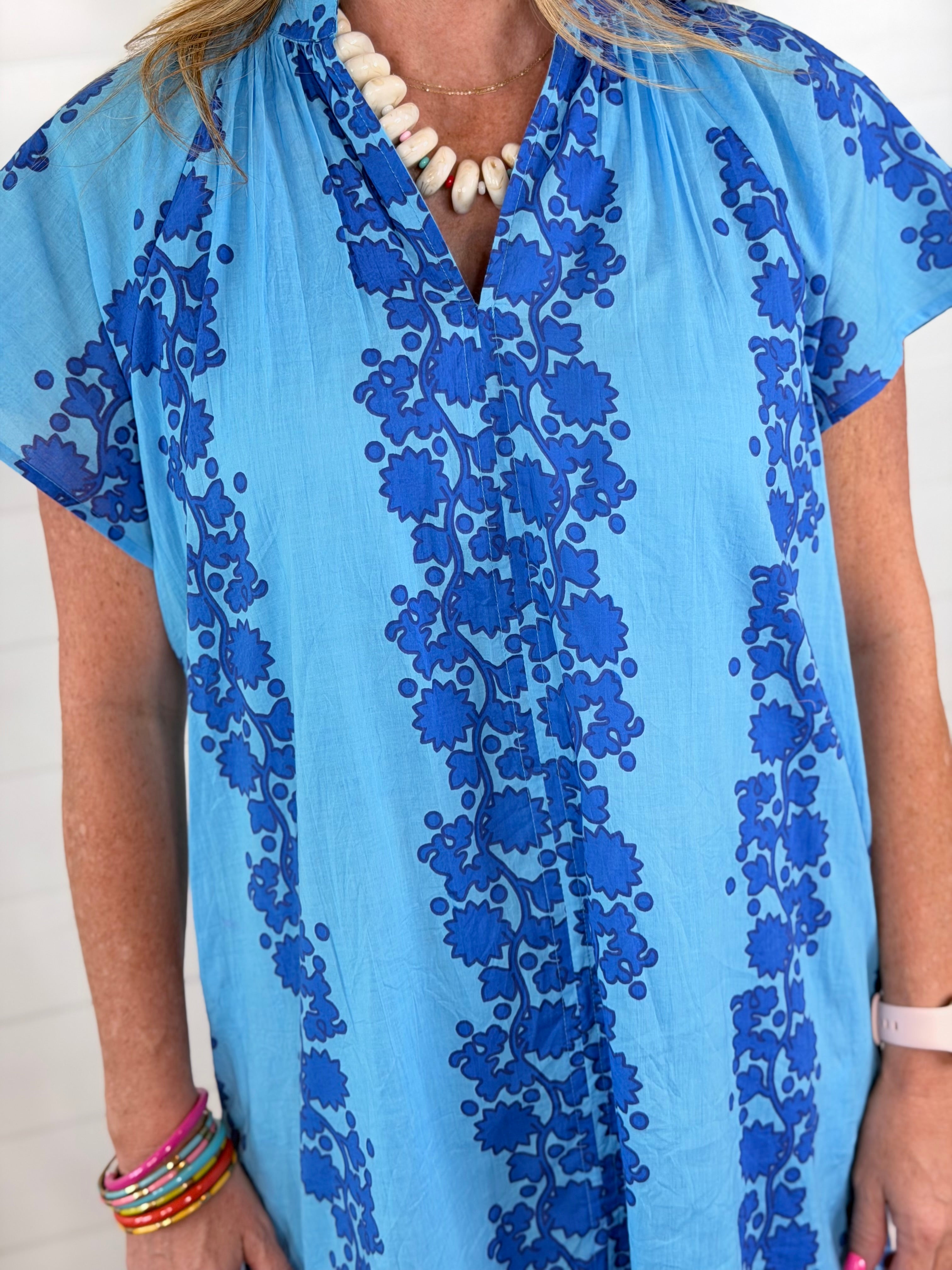 SUMMER BLUES DRESS