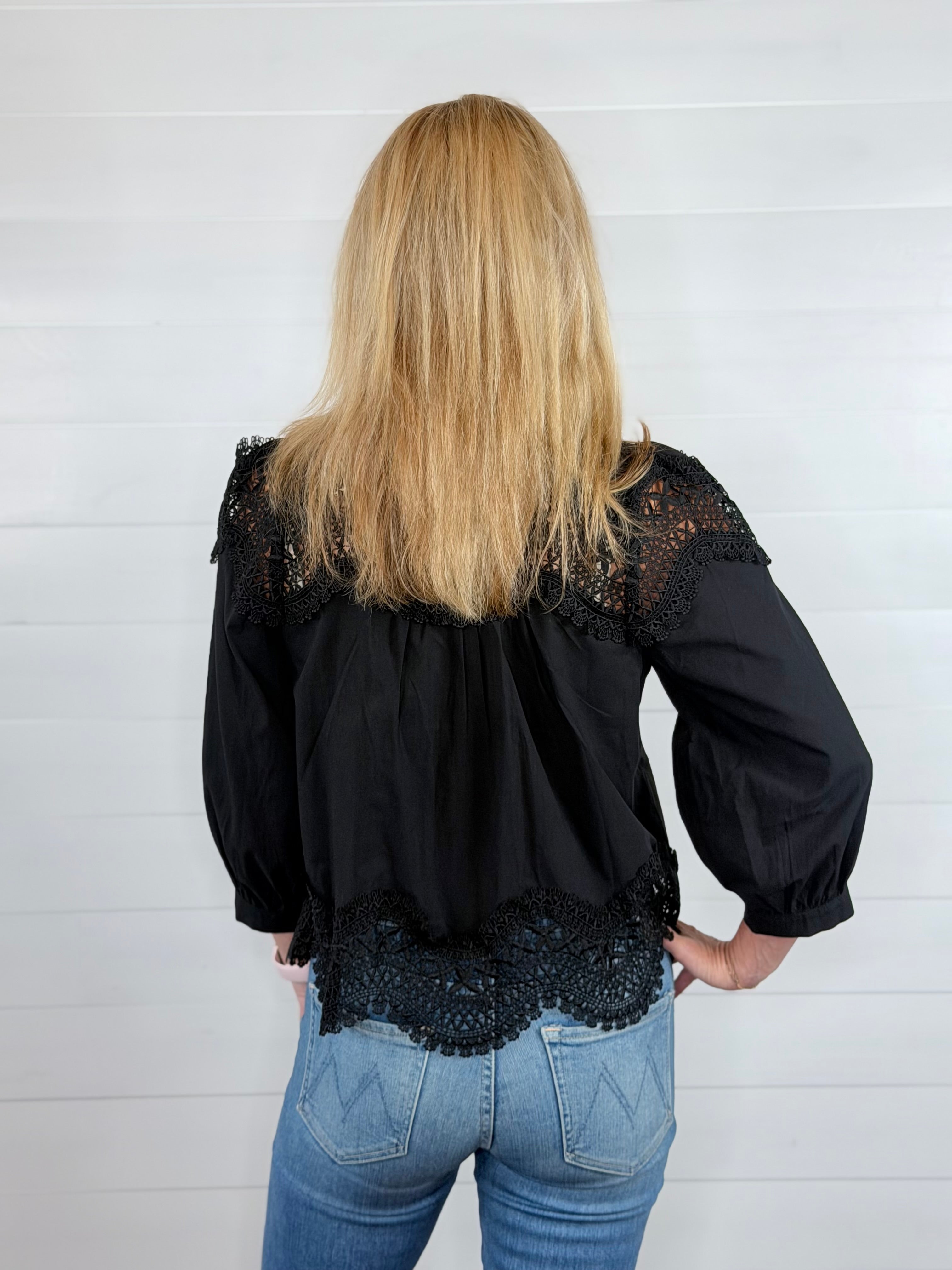 POLLY LACE TOP