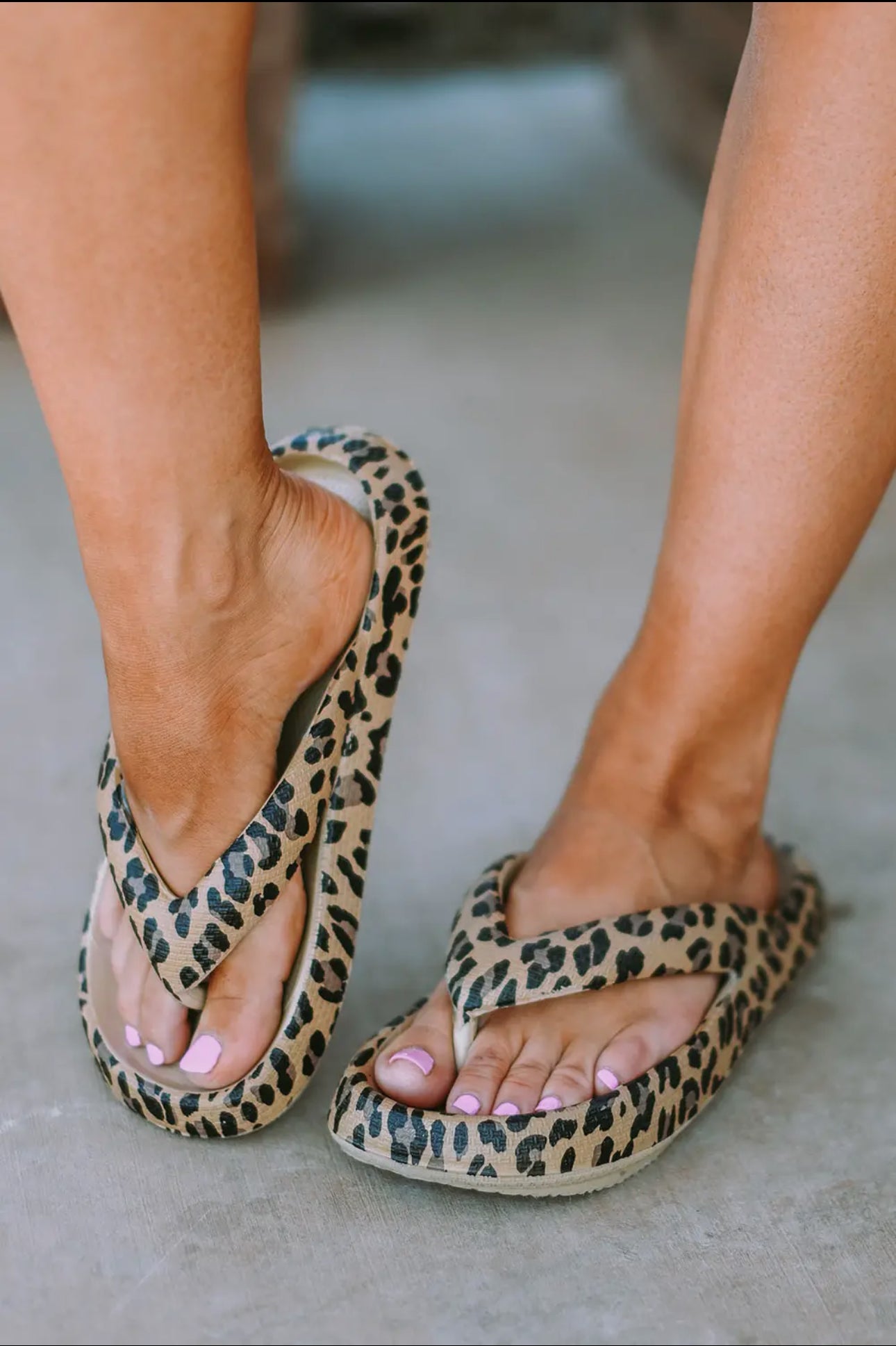 SADIE CHEETAH FLIP-FLOP