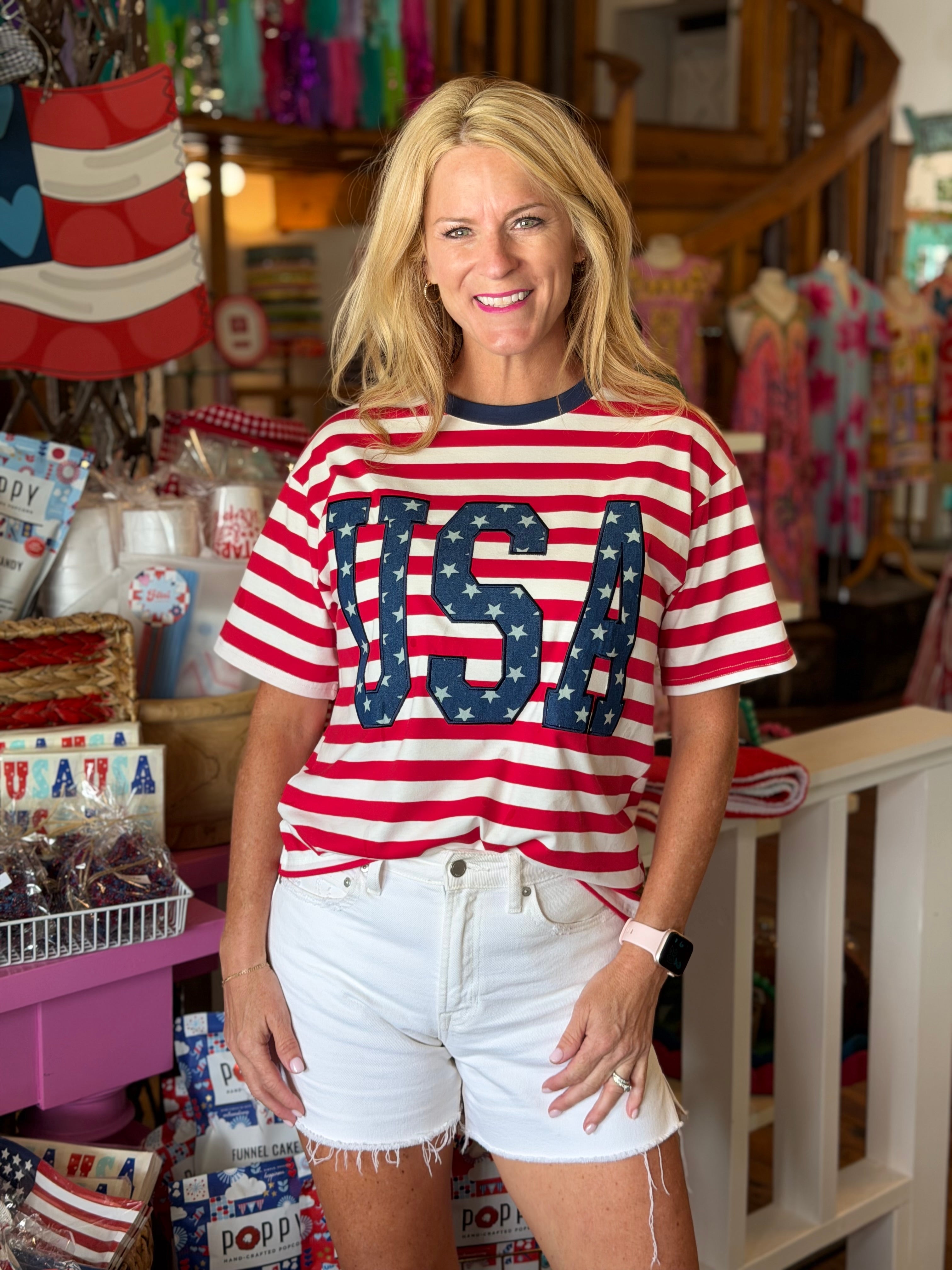 USA STRIPED TOP
