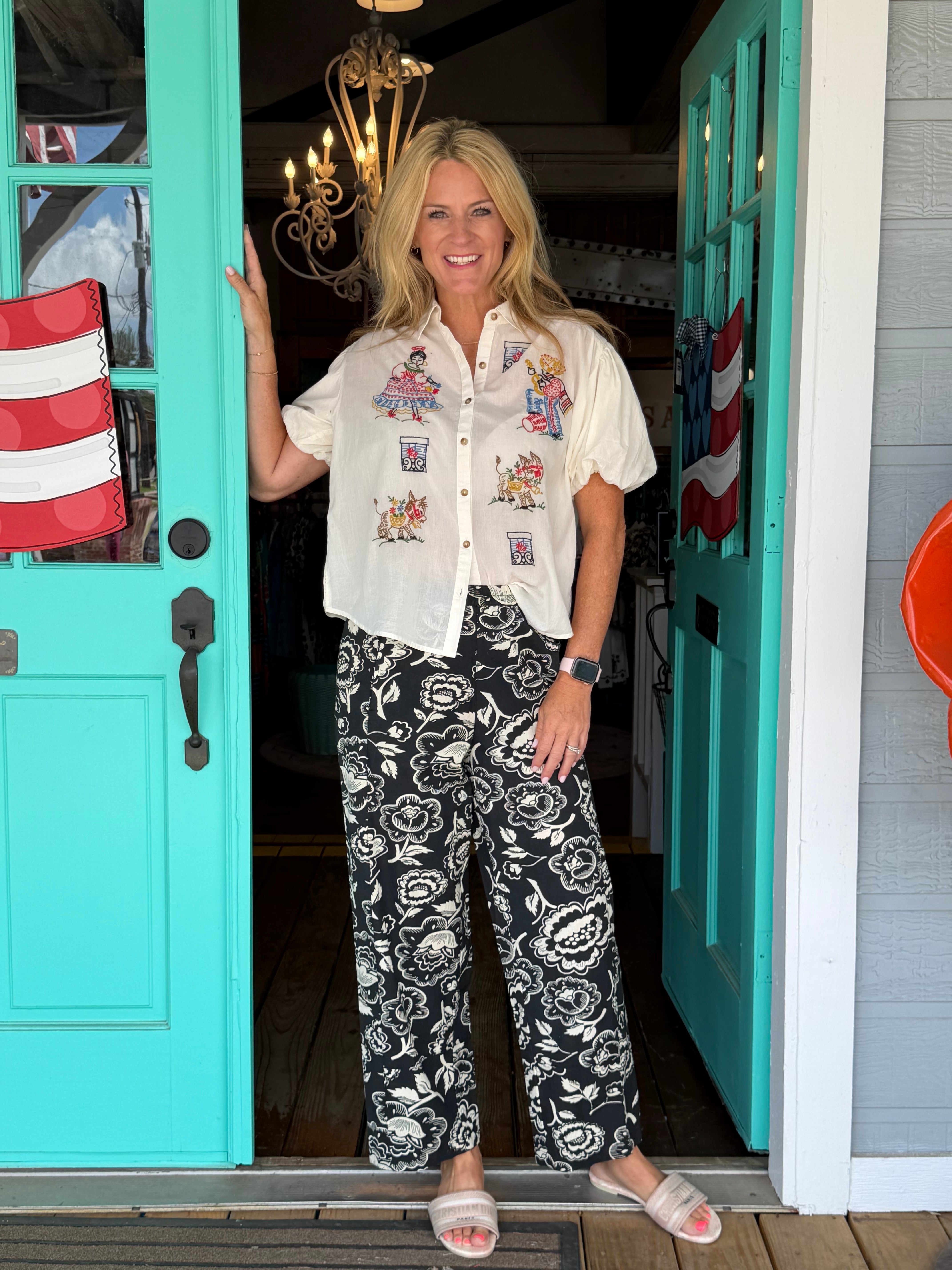 FLAMENCO TOP BY SISTER MARY
