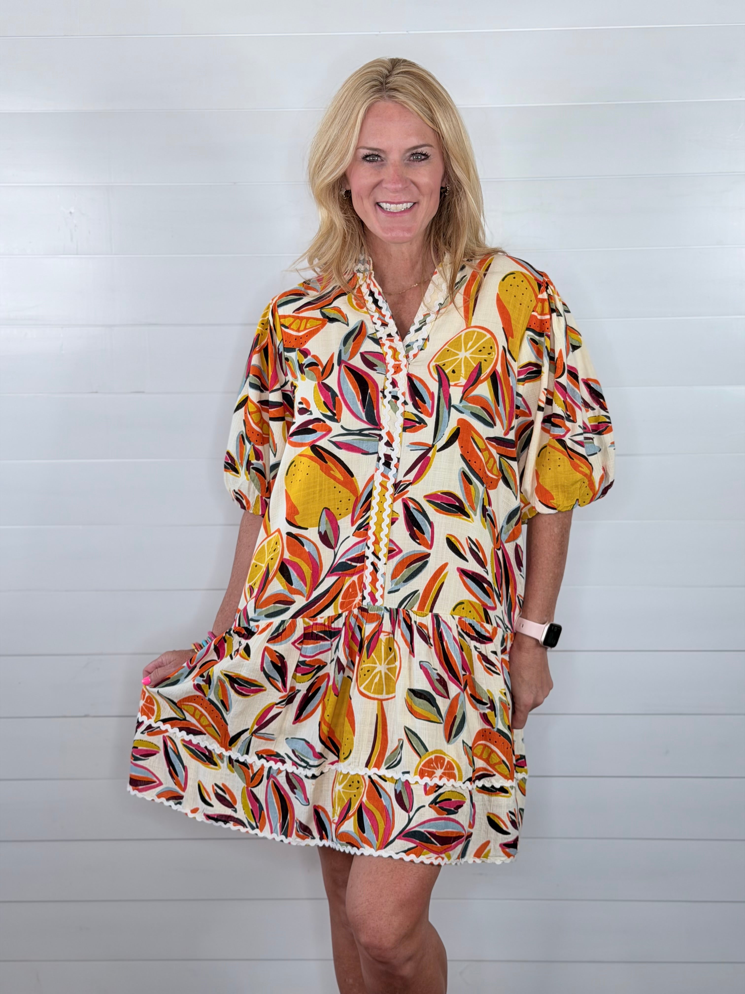 SUMMER OF CITRUS DRESS
