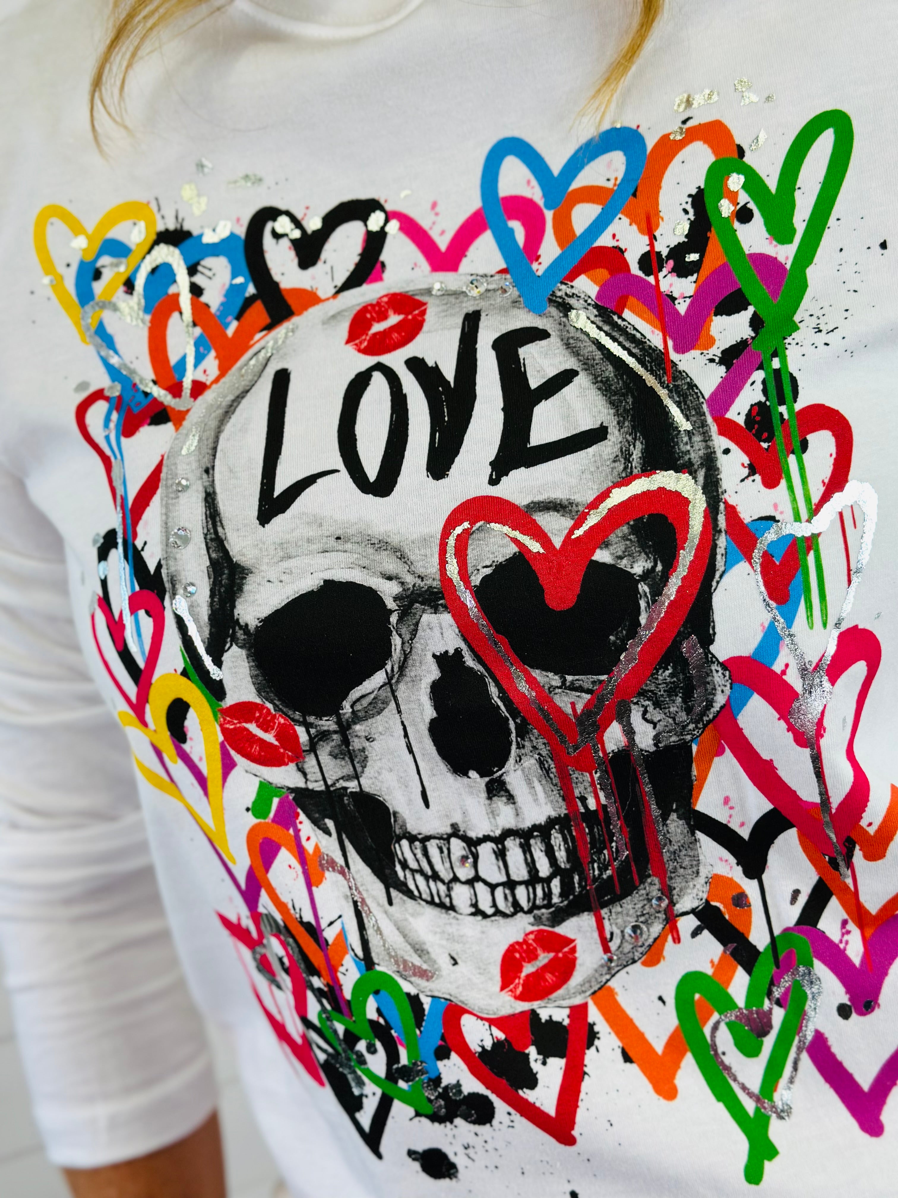 SKULL HEART TEE