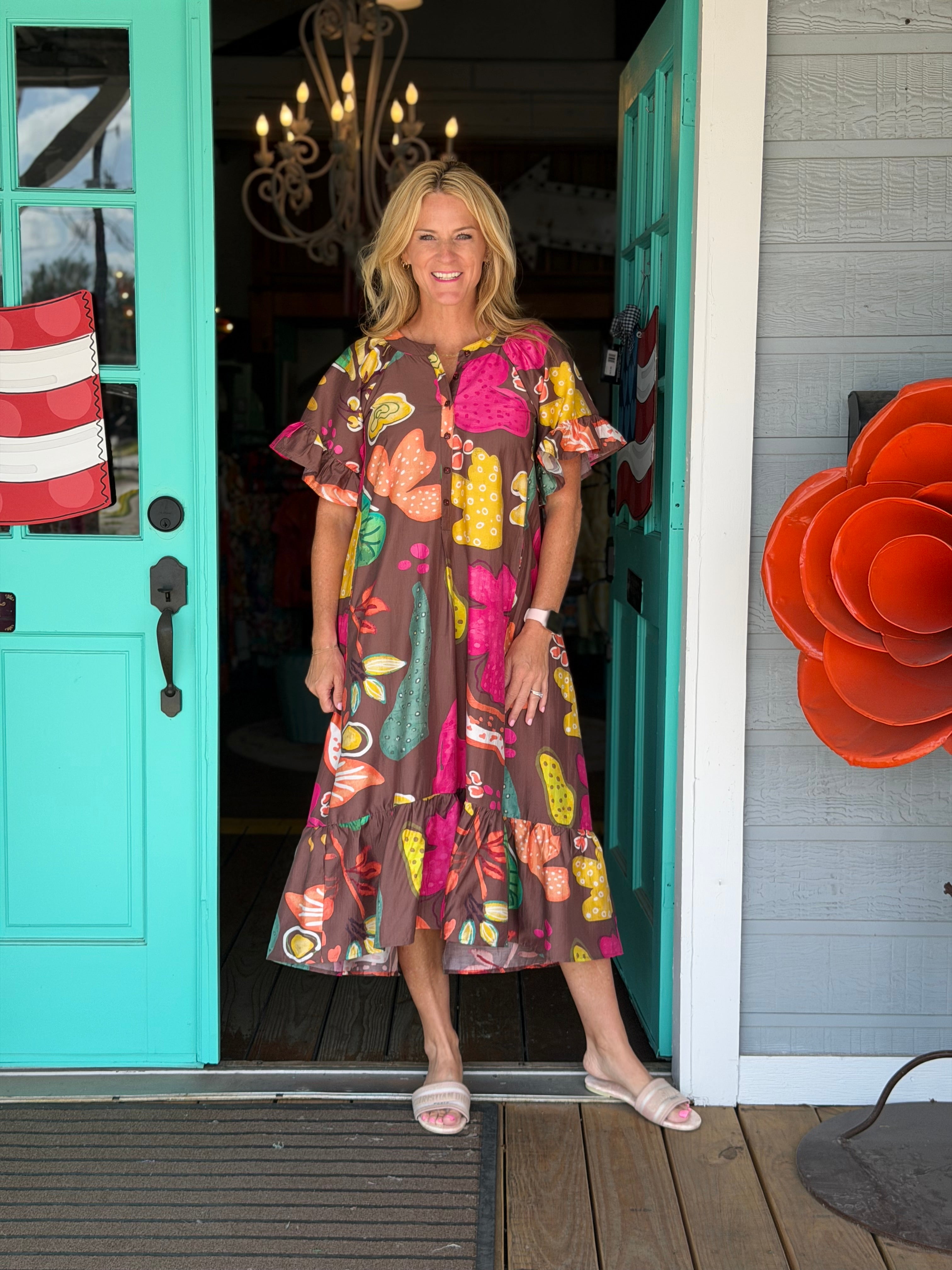 PATIO DRESS BY UNCLE FRANK