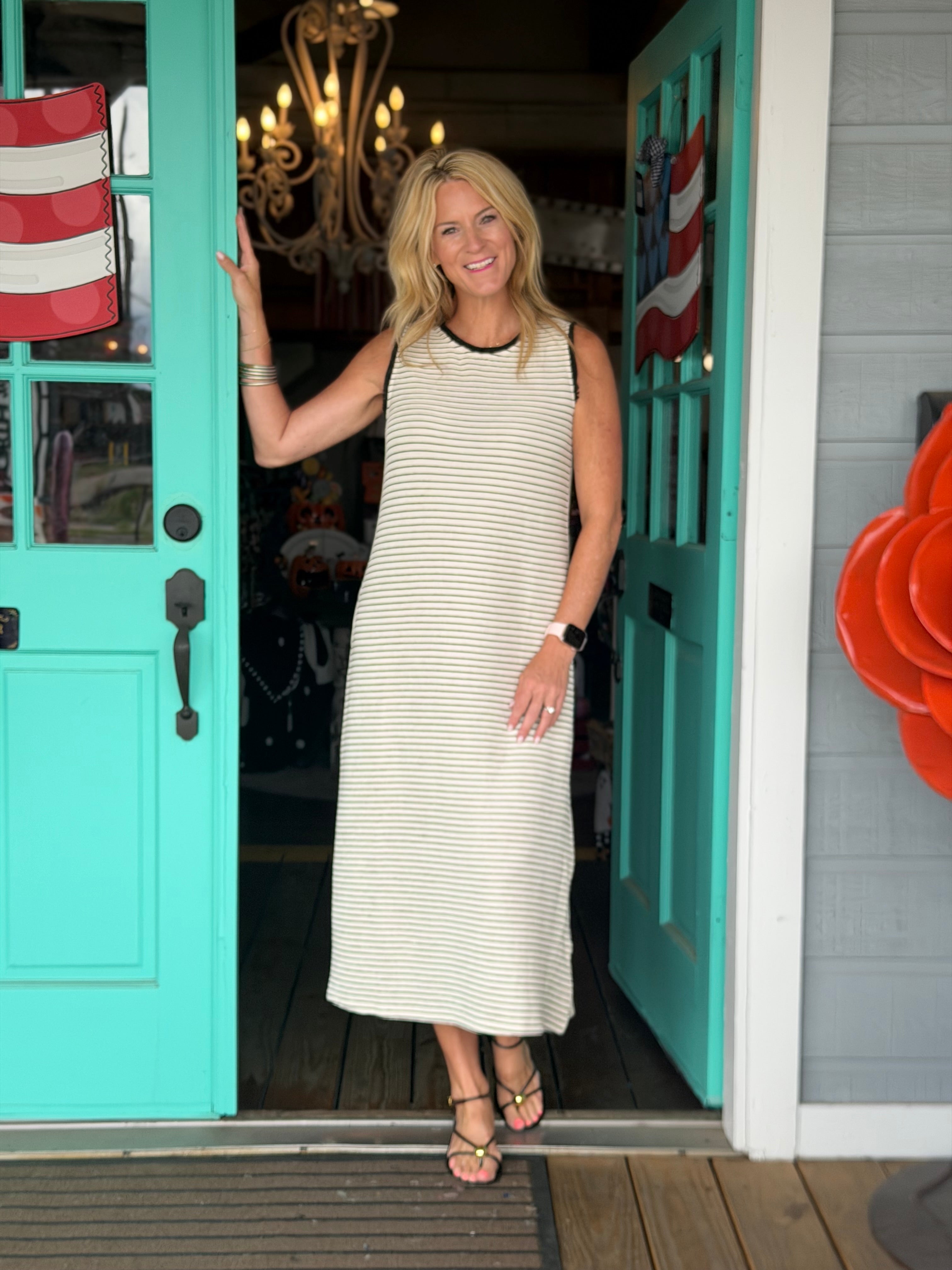 SADIE STRIPED DRESS