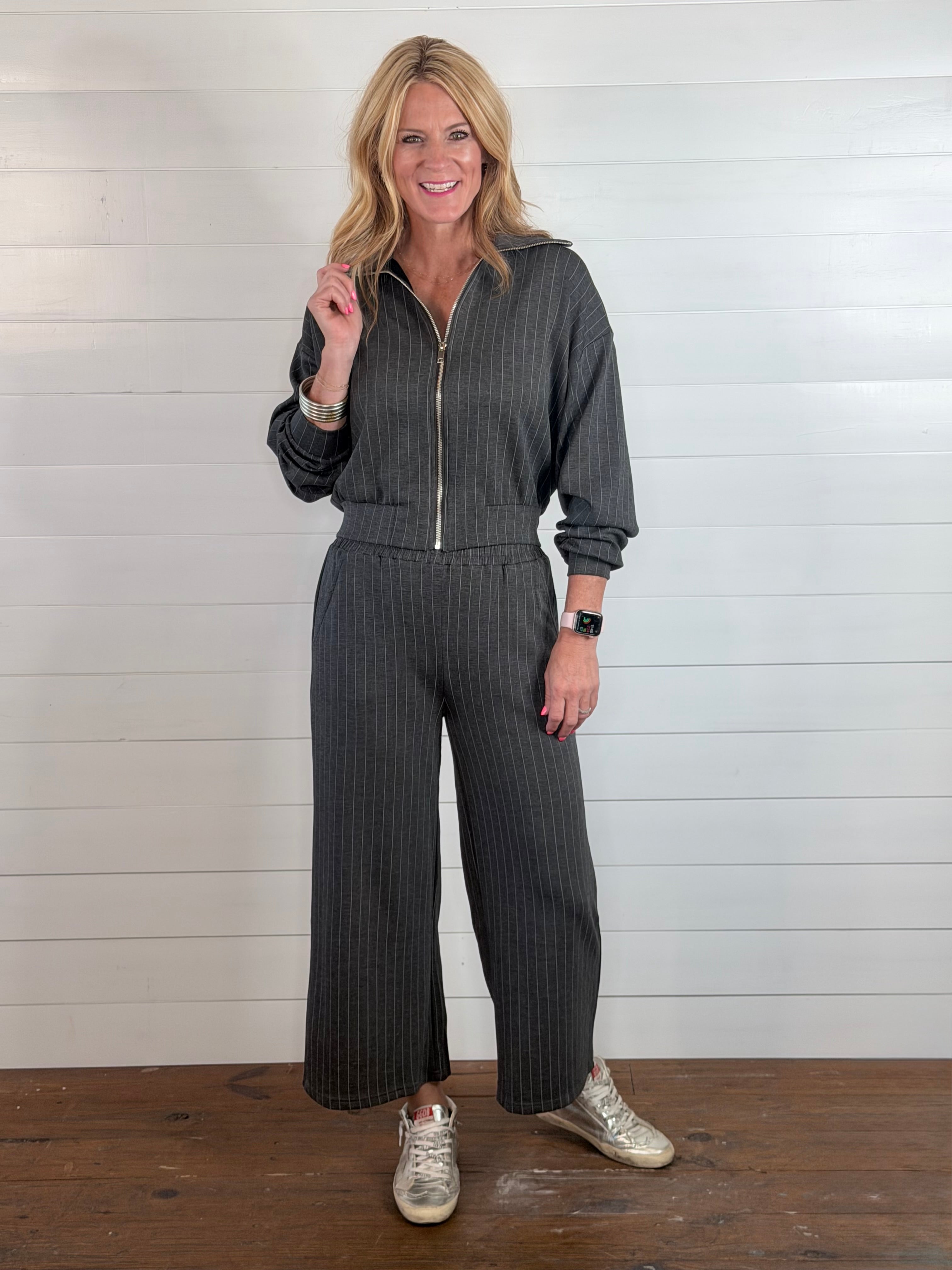 PERFECT IN PINSTRIPES SET