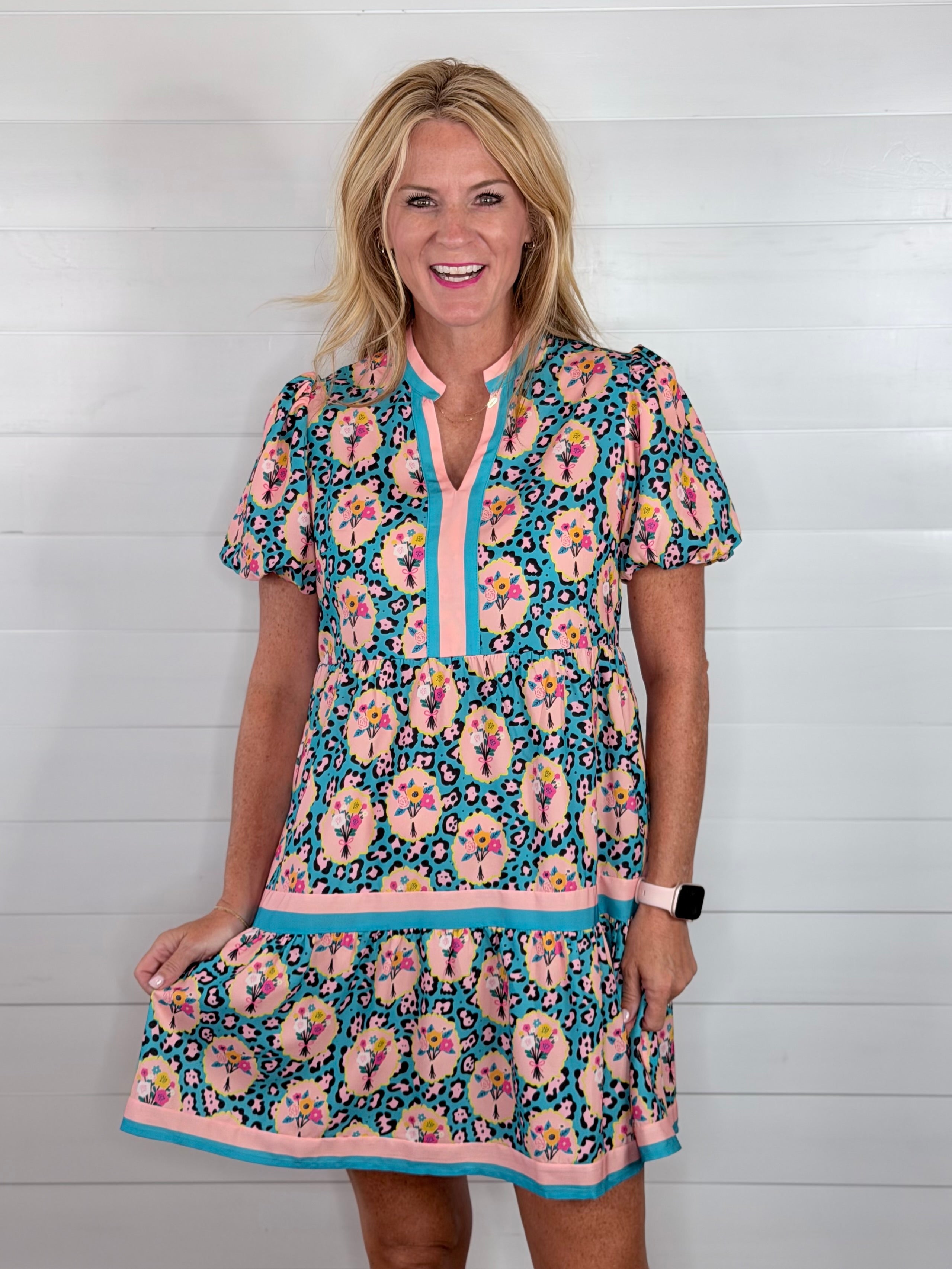 BOUQUETS IN THE WILD DRESS