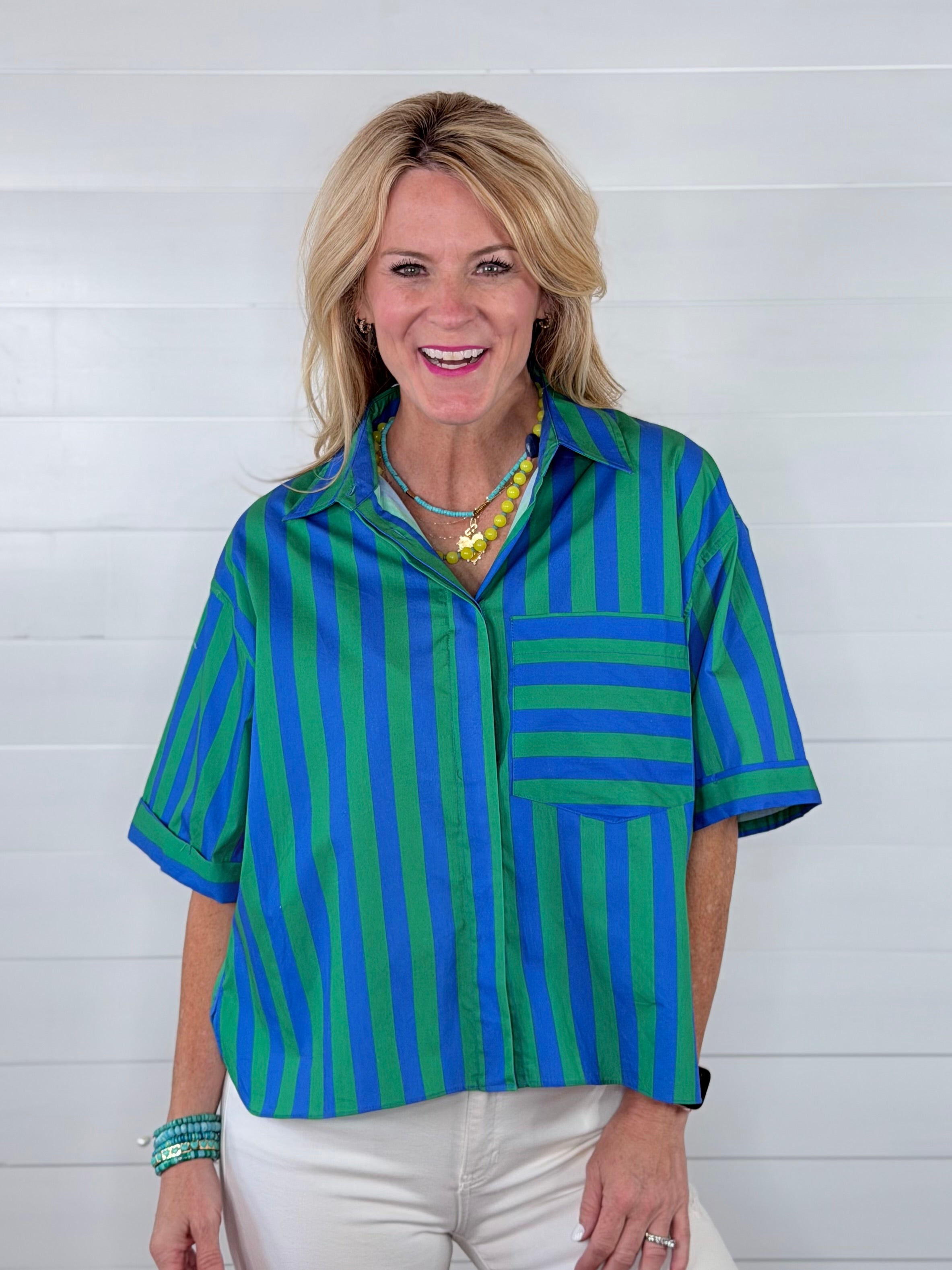 LUCY STRIPED TOP