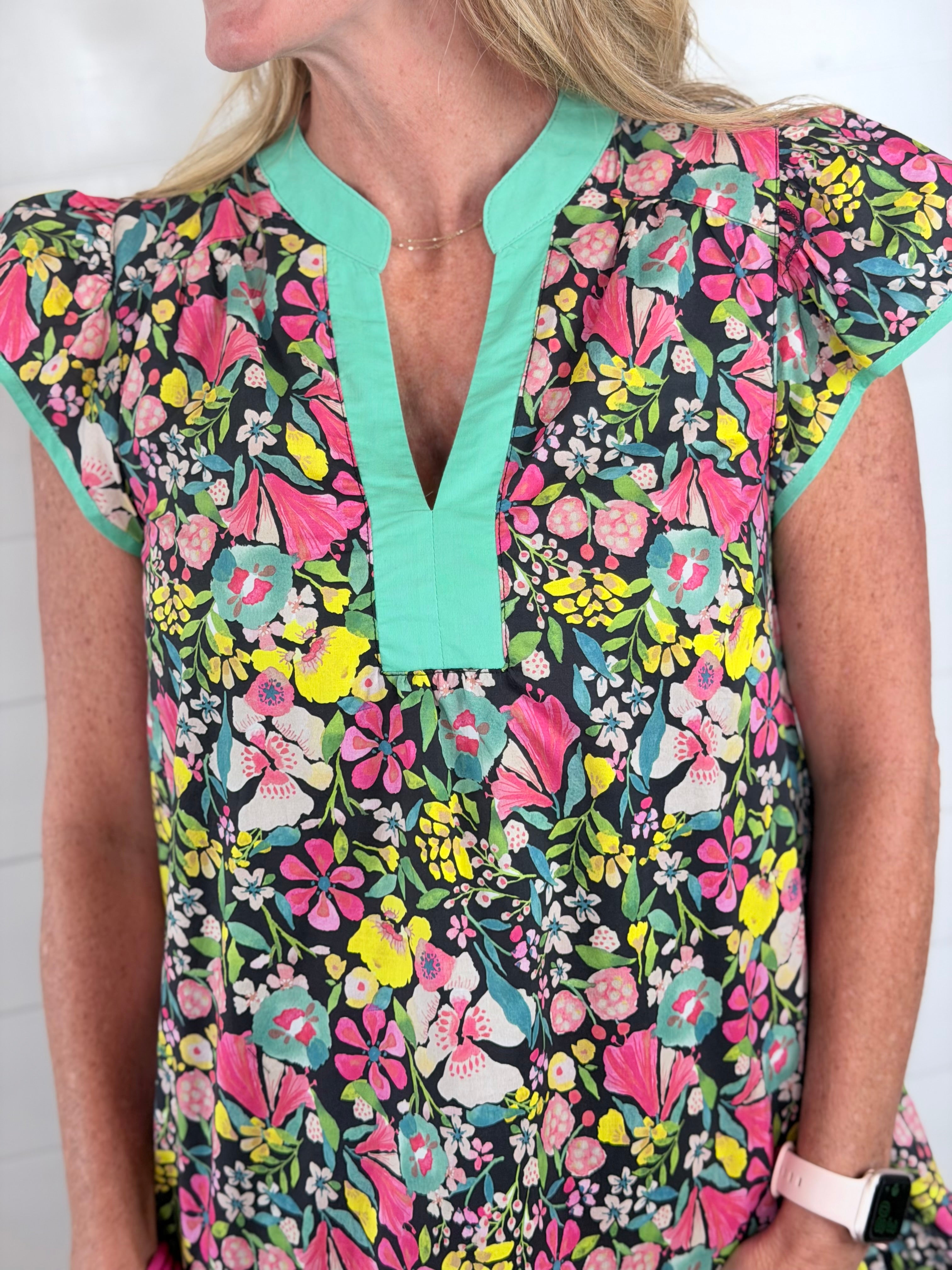 FRANNIE FLORAL DRESS