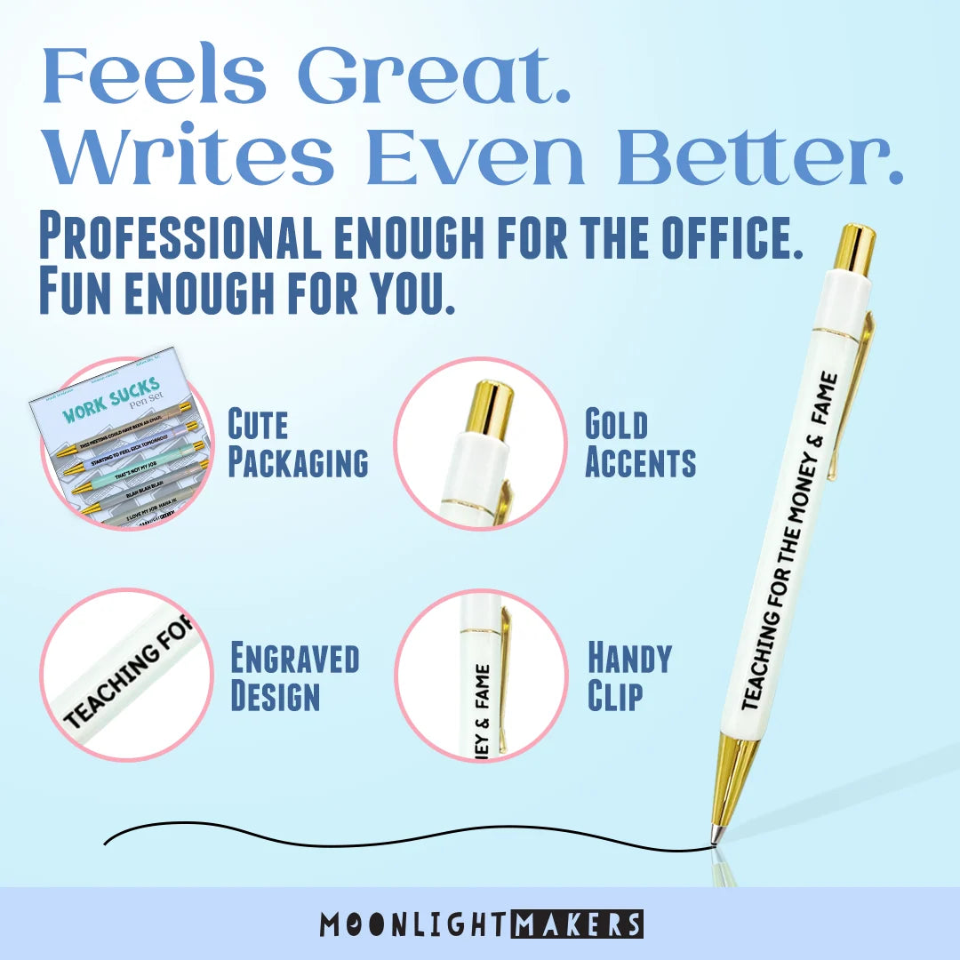 WORK SUCKS PEN SET