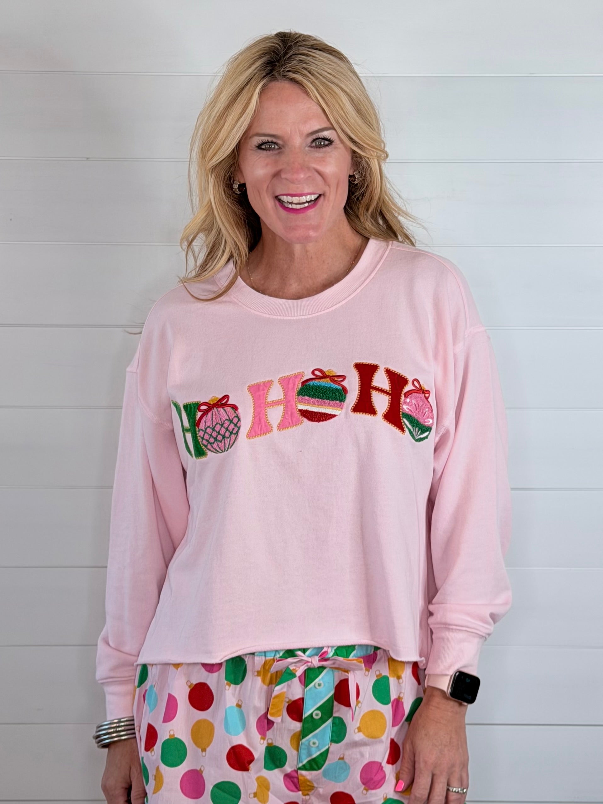 HO HO HO LOUNGE SWEATSHIRT