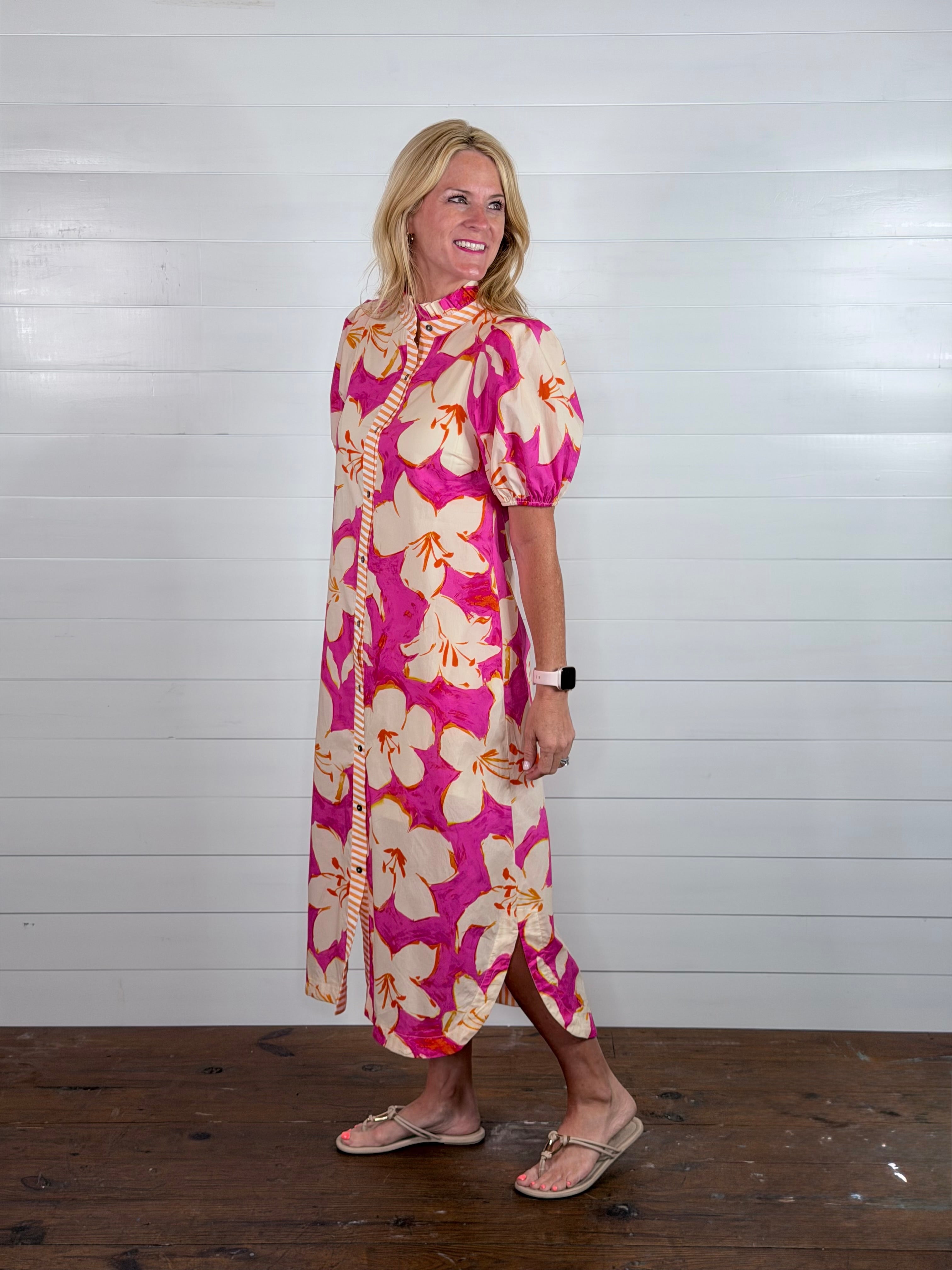 BRIGHT BLOOMS DRESS