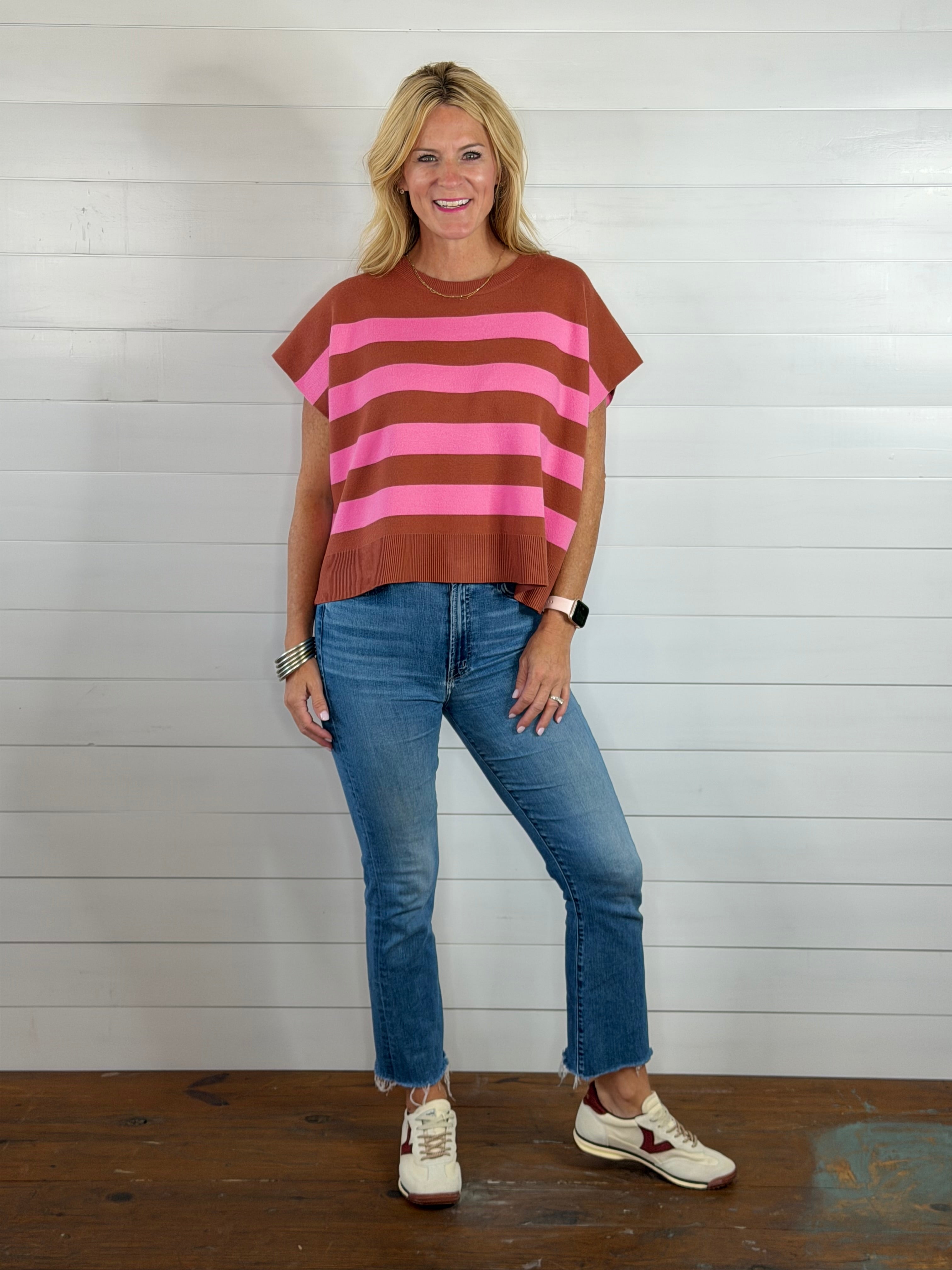LONDON STRIPED SWEATER