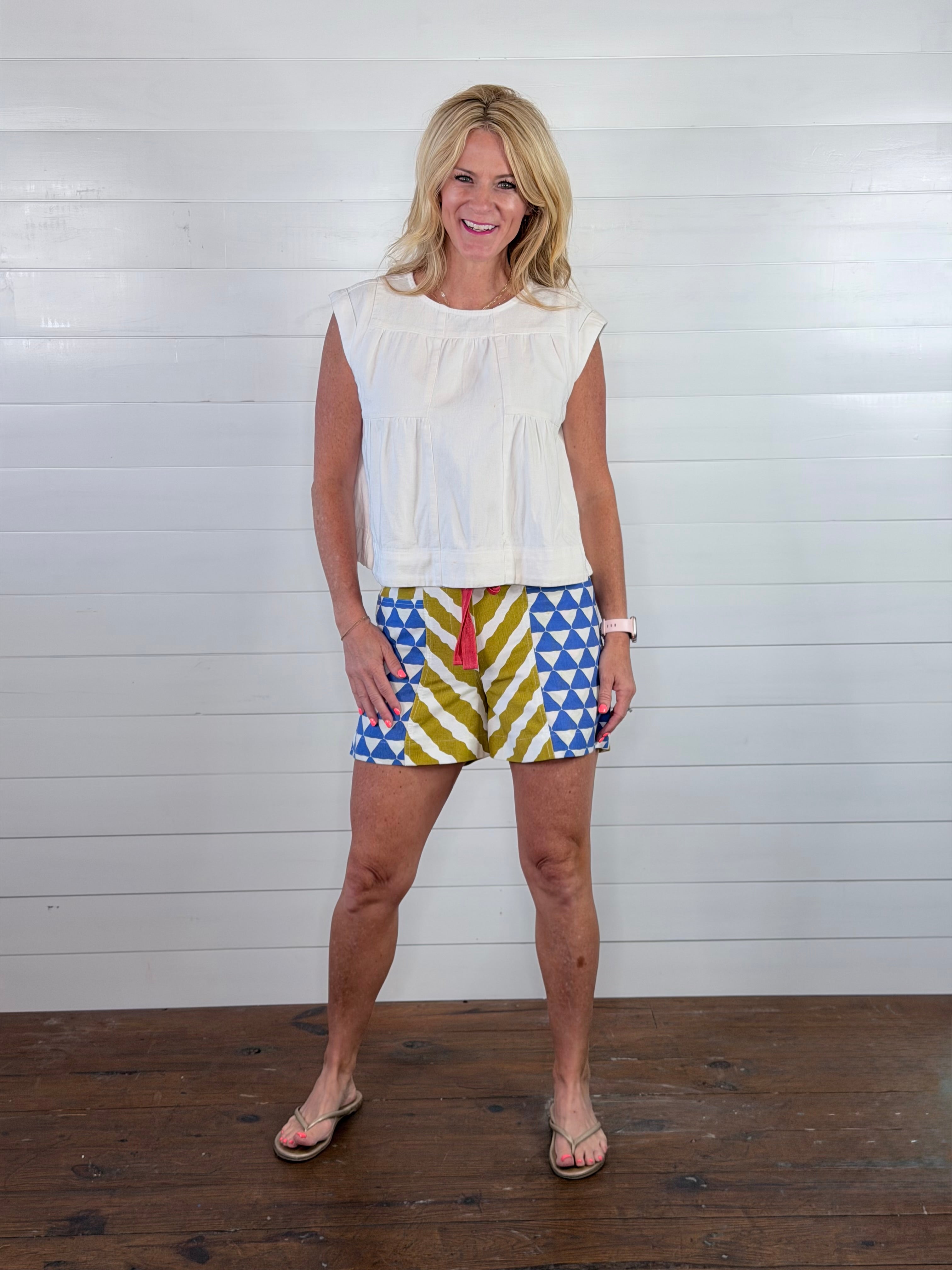 PATCH PRINT SHORT