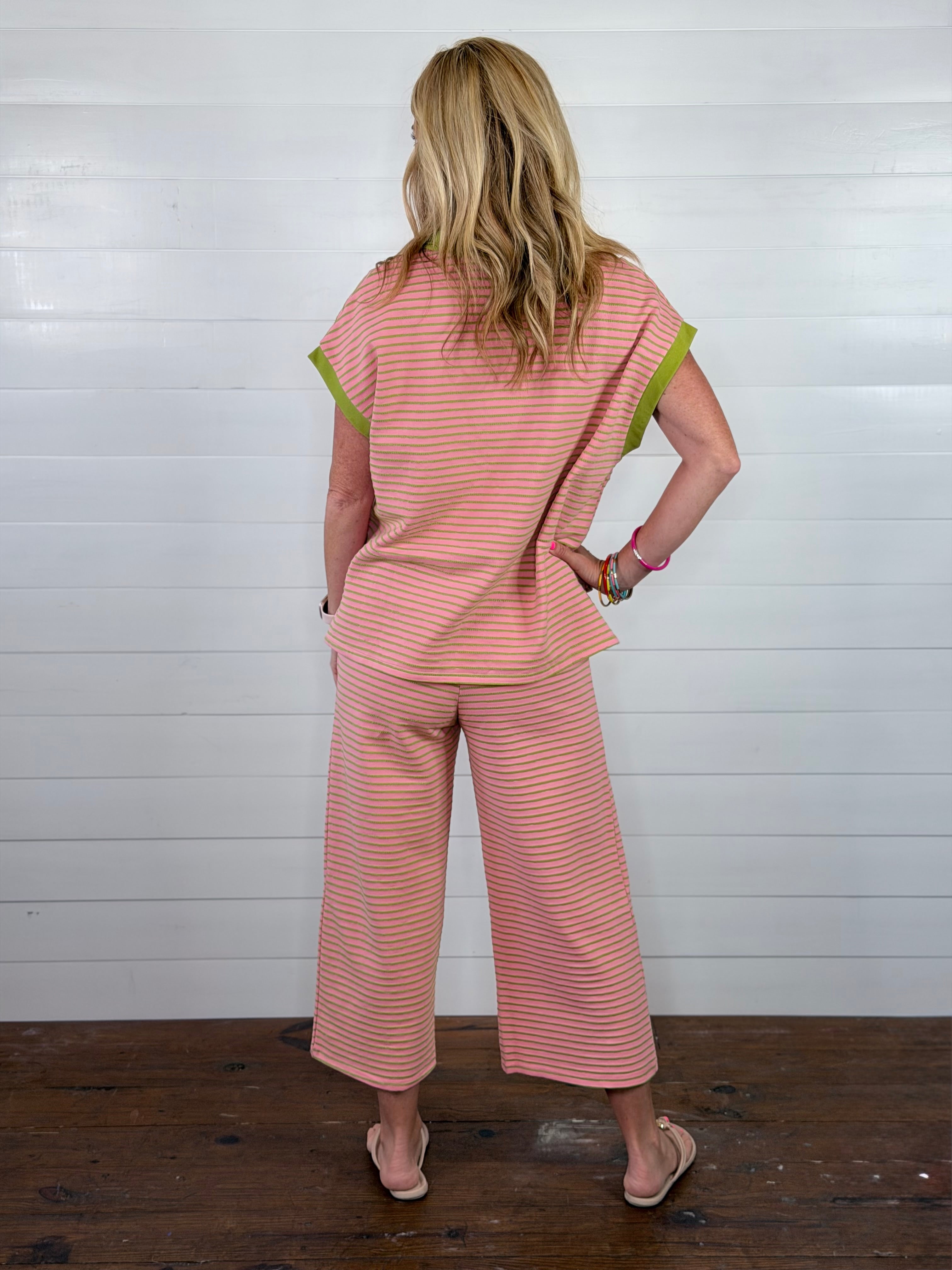 PAIGE STRIPED SET