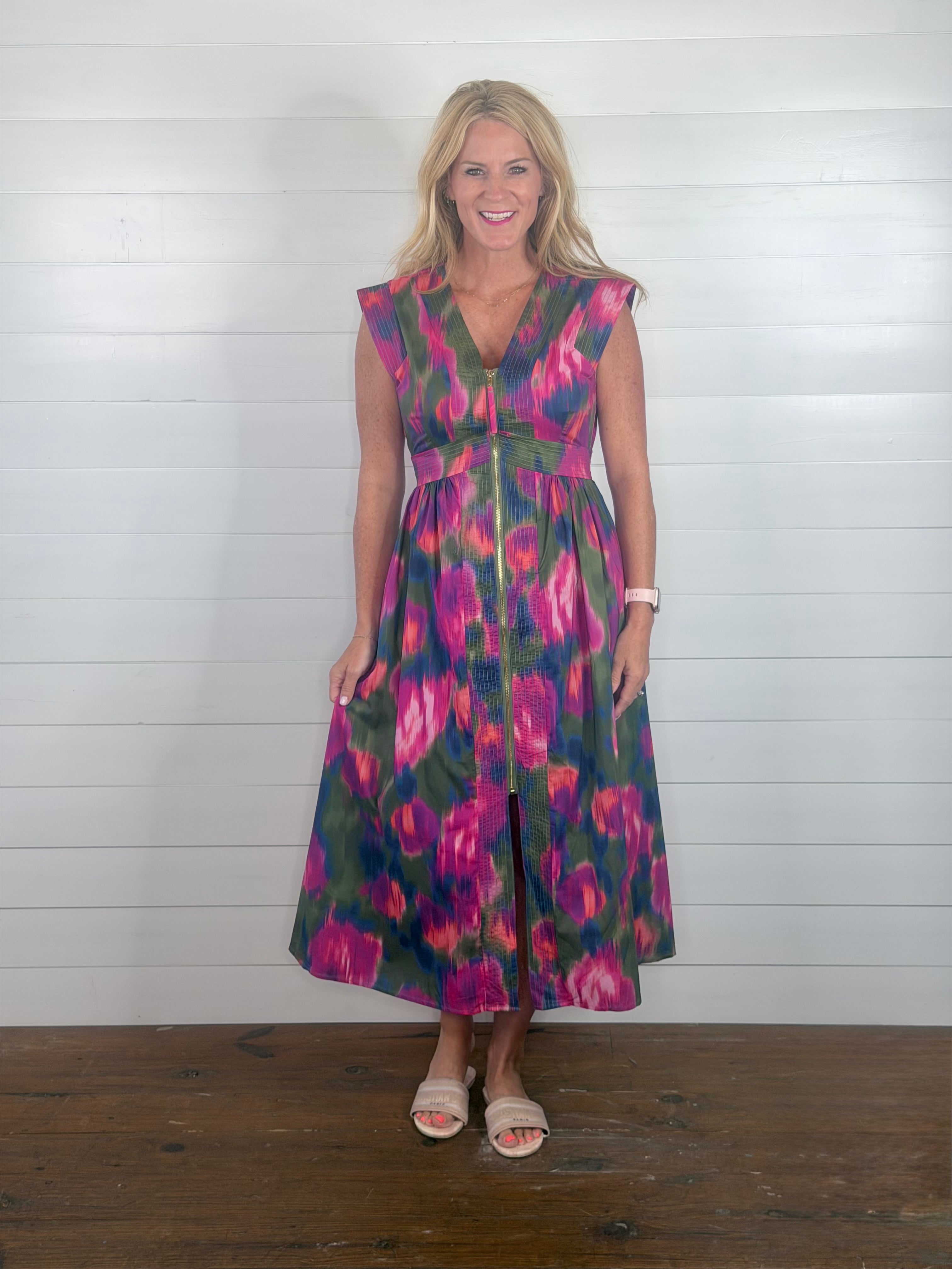 FALL ABSTRACT DRESS