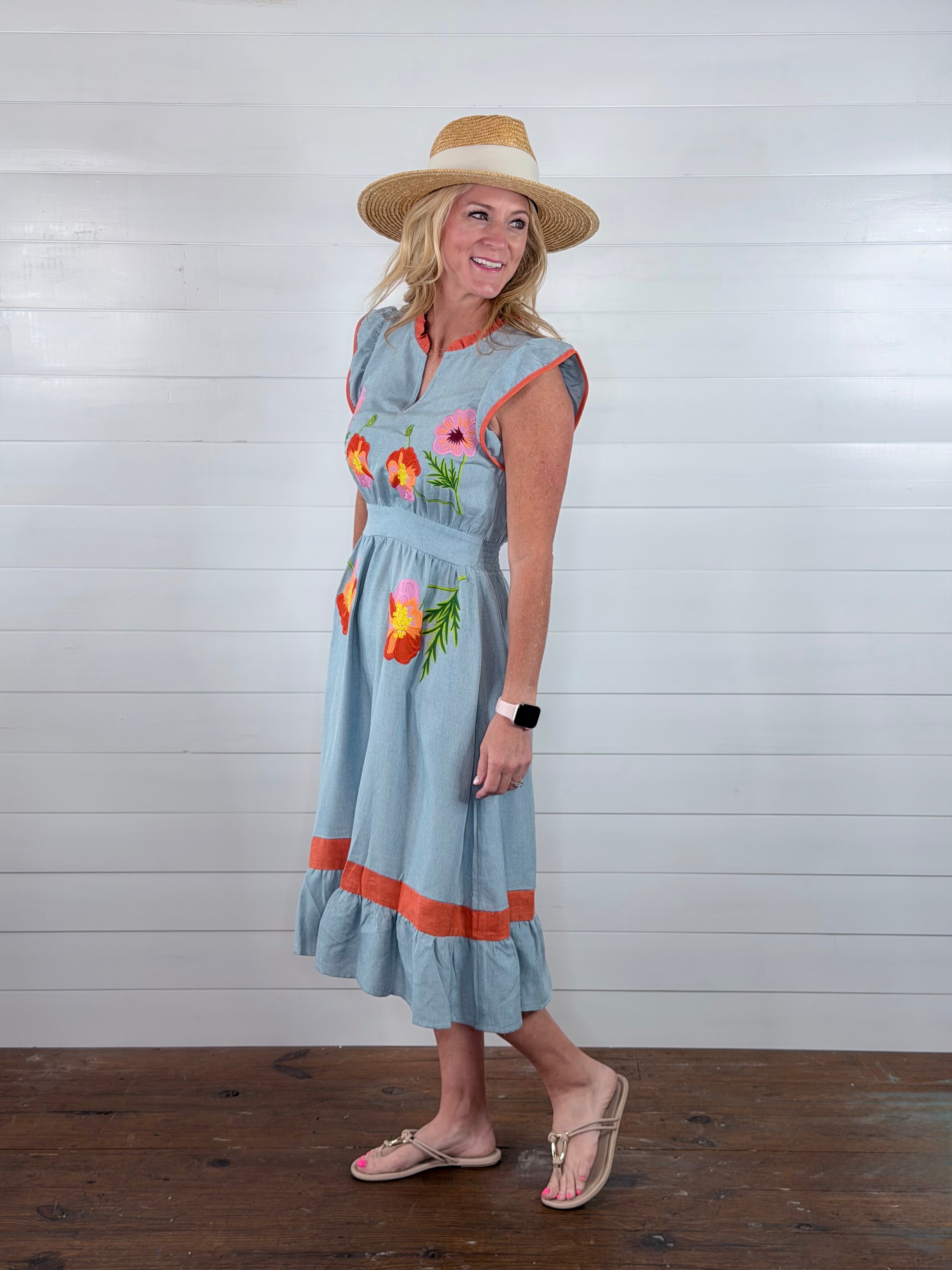 SUMMER BLOOMS DRESS