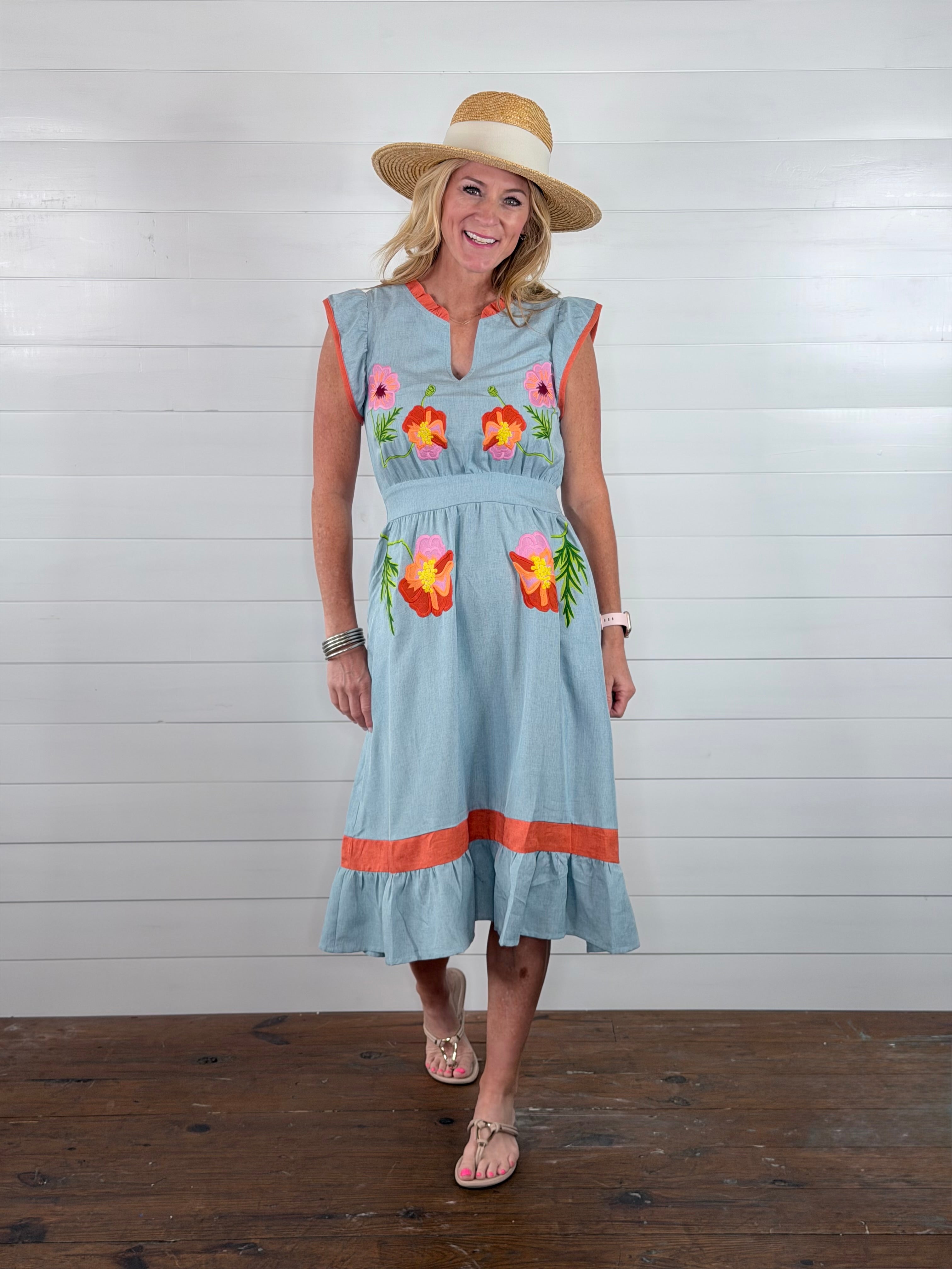 SUMMER BLOOMS DRESS