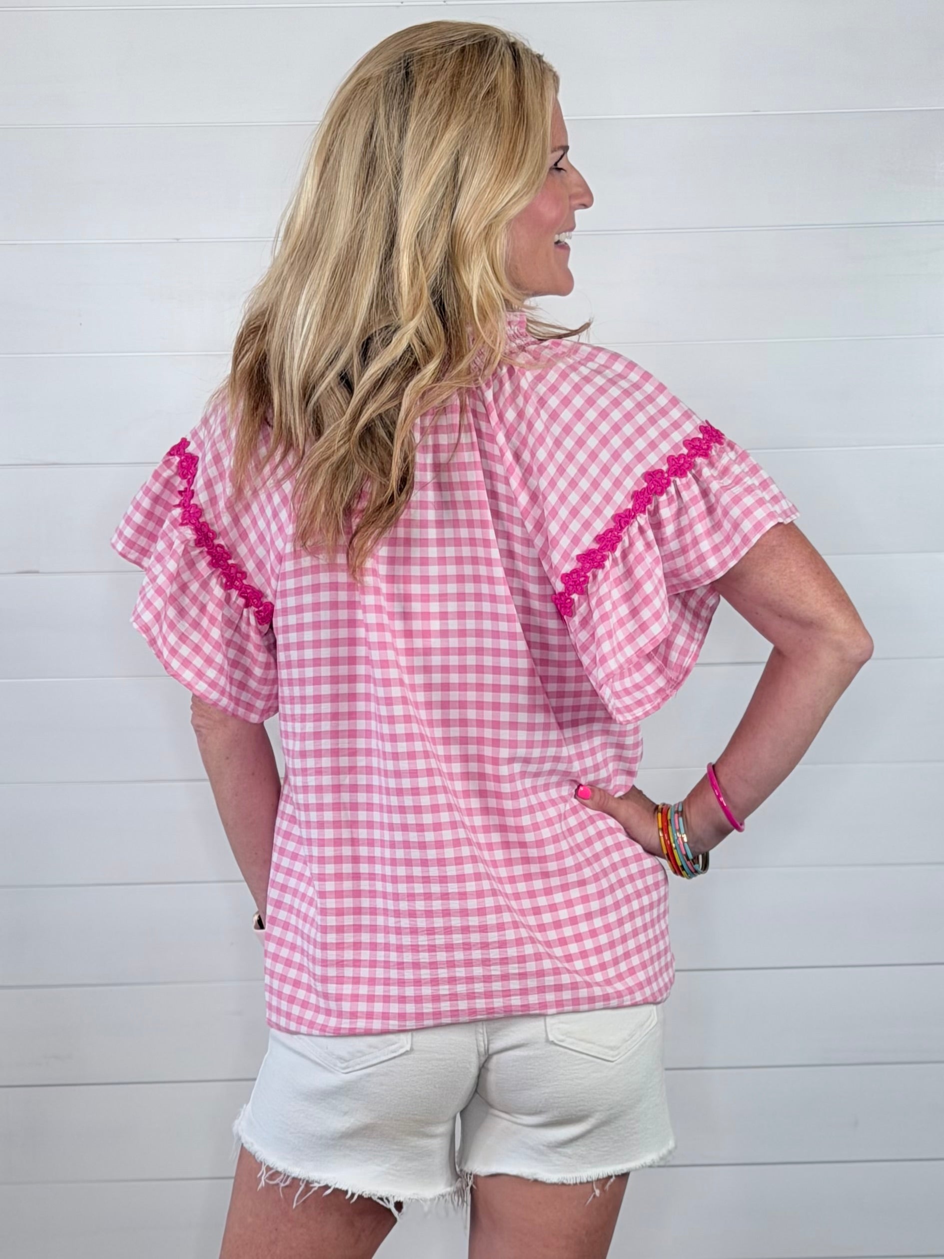 PINK POSEY TOP
