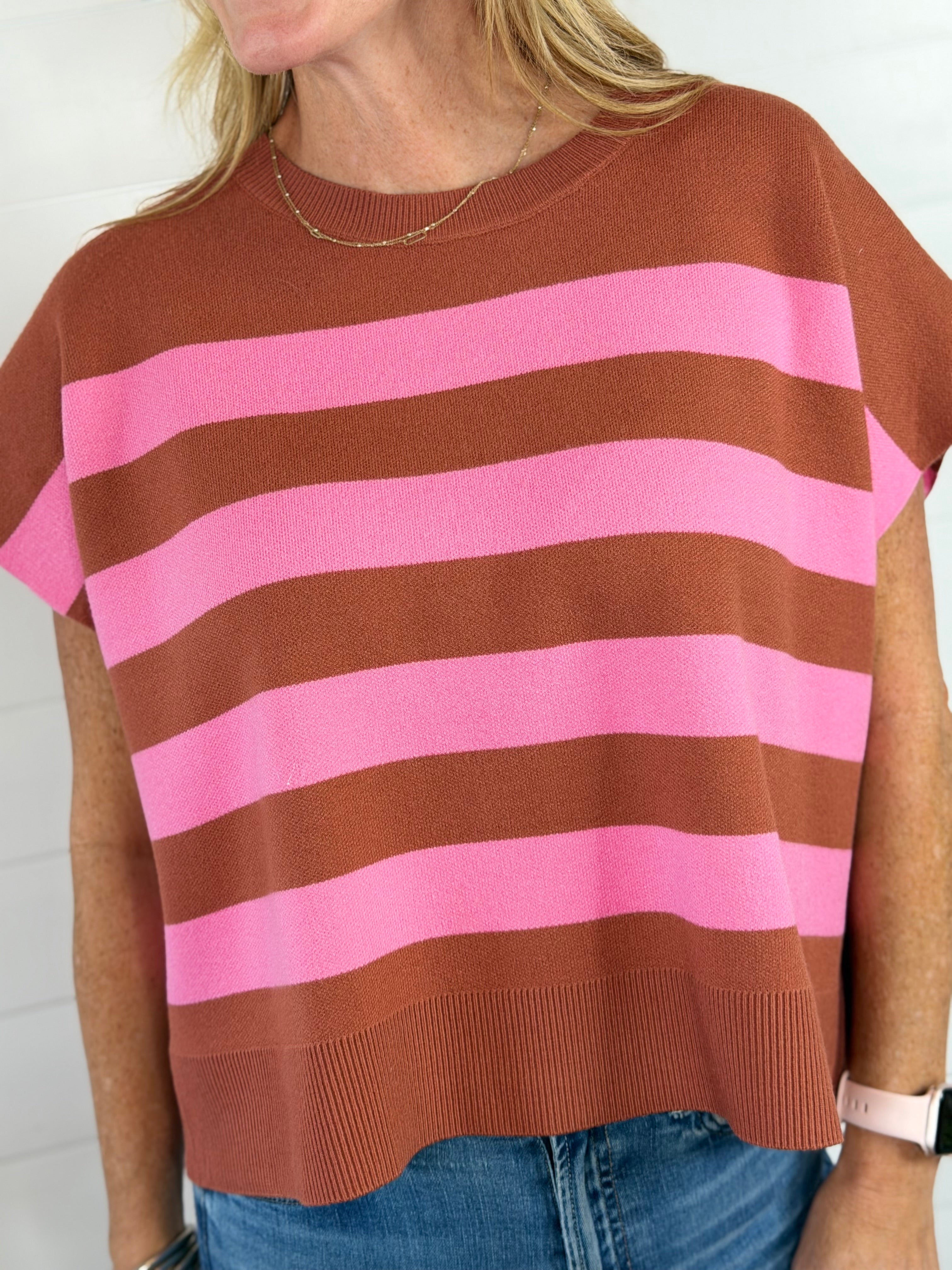 LONDON STRIPED SWEATER