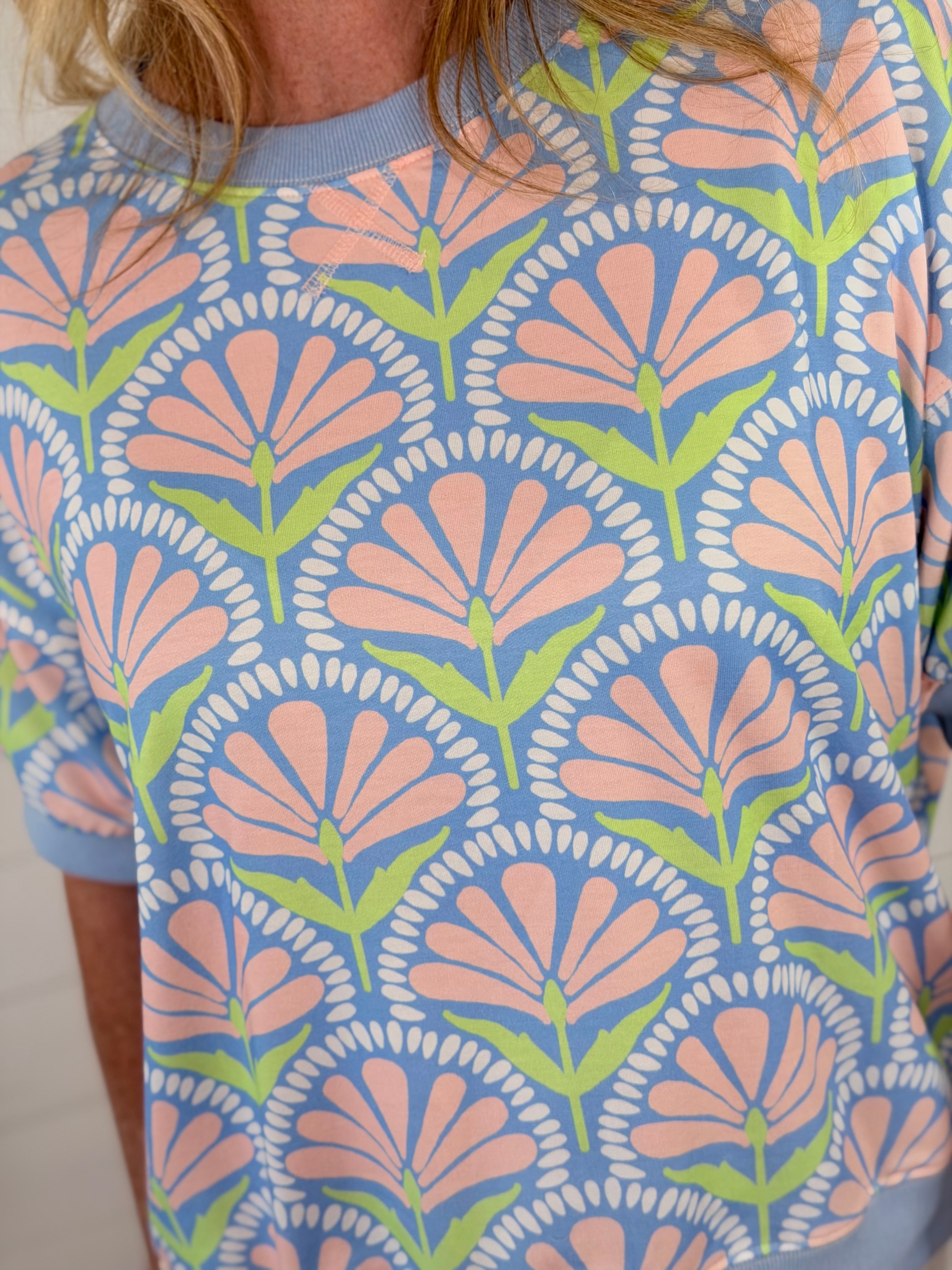 SUMMER PASTELS TOP