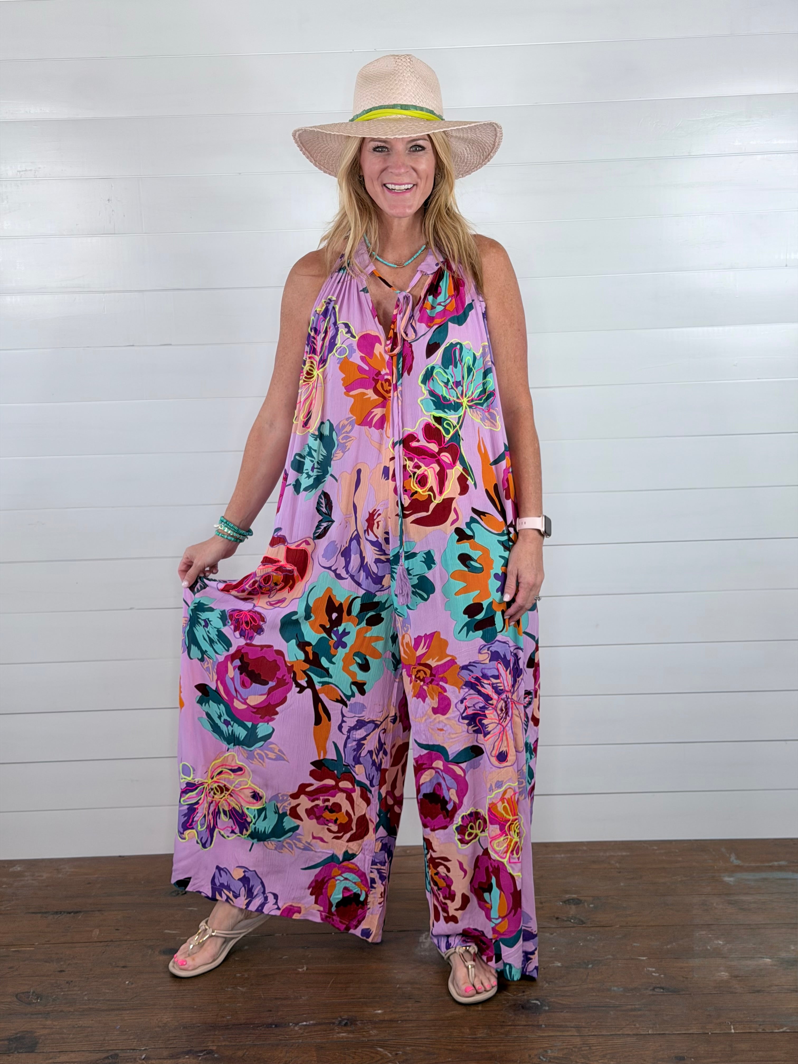 SYMPHONY ROMPER-LAVENDER