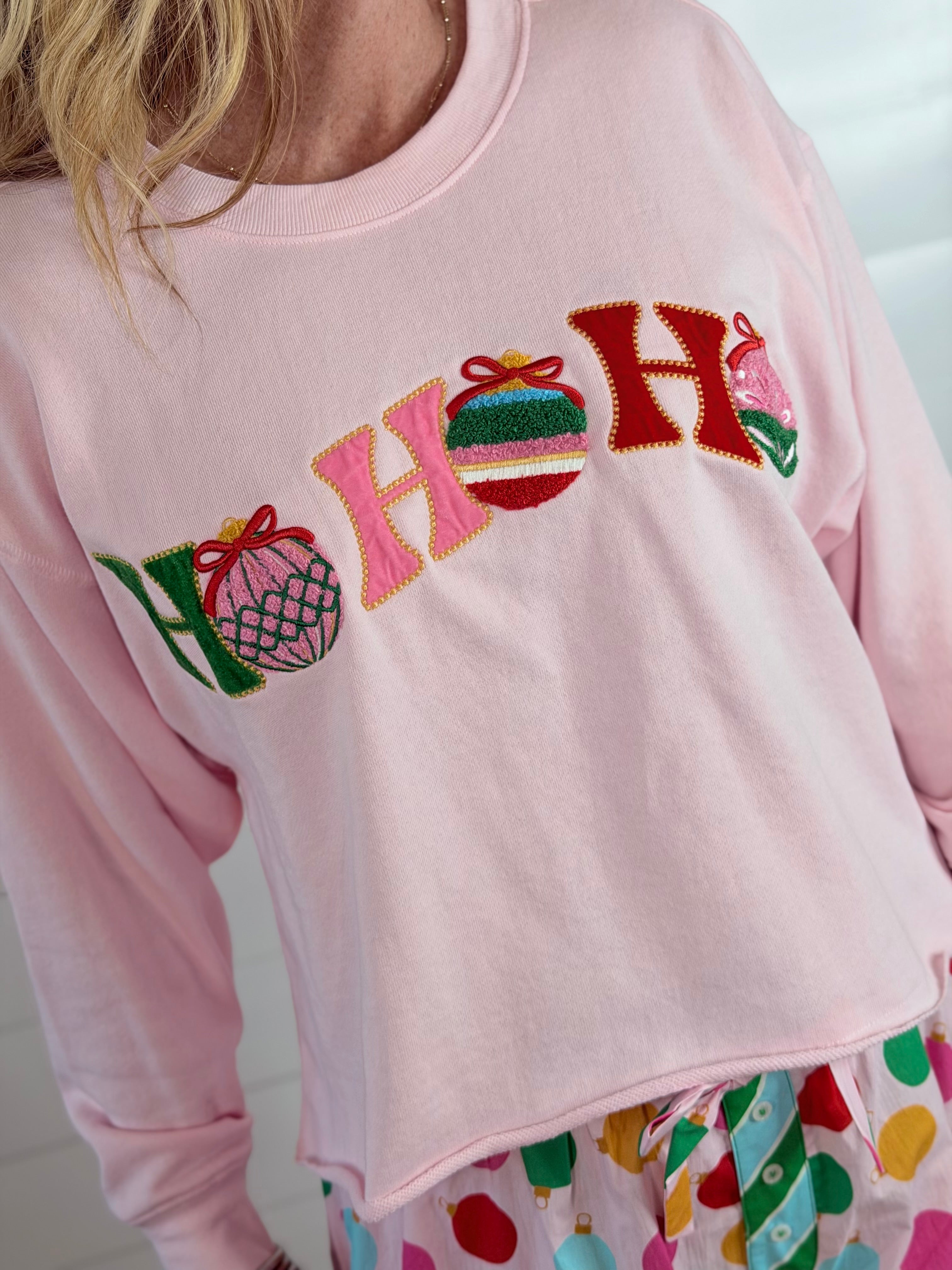 HO HO HO LOUNGE SWEATSHIRT