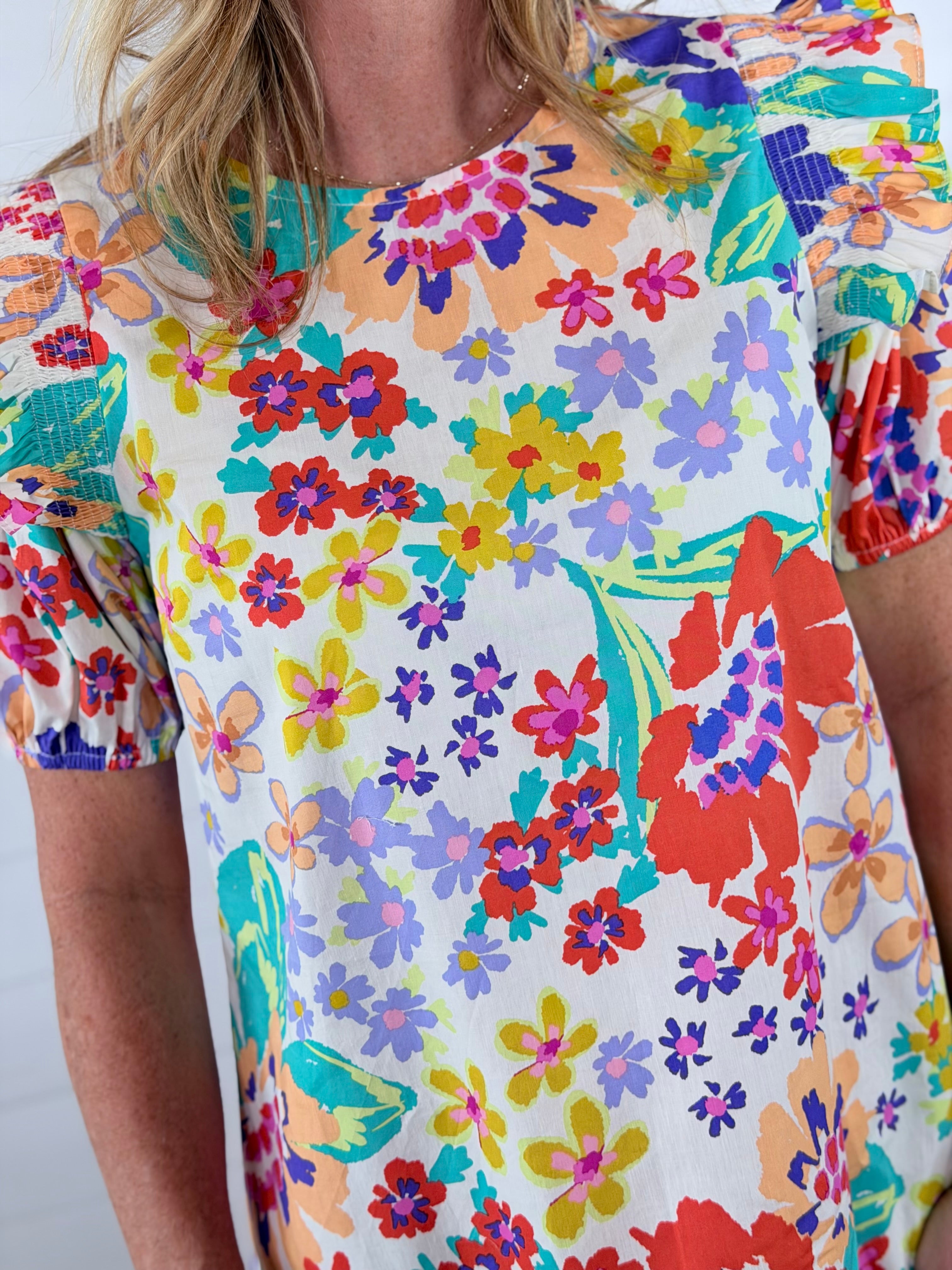 CASSIE FLORAL DRESS