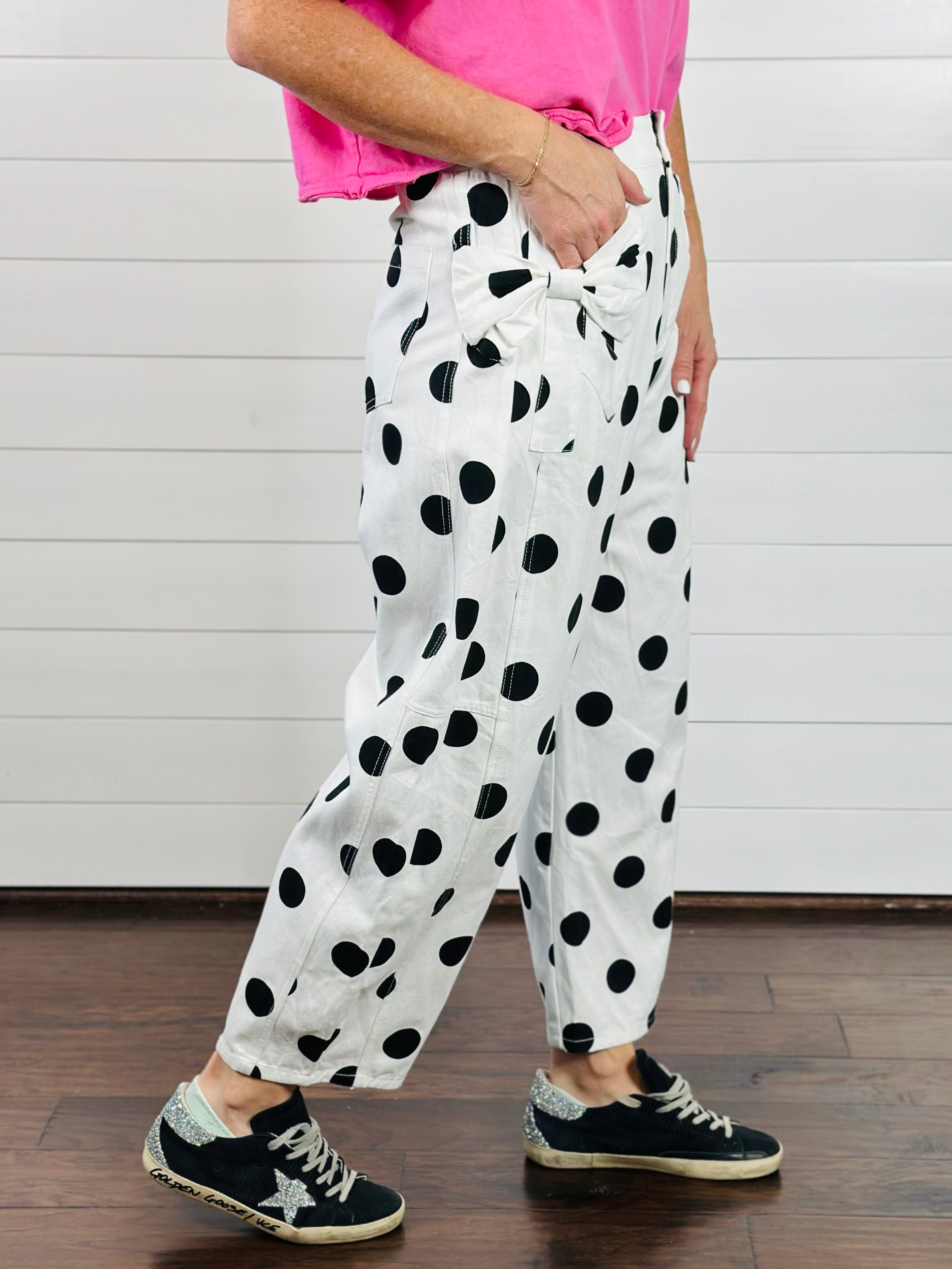 SPOT ON BARREL PANTS