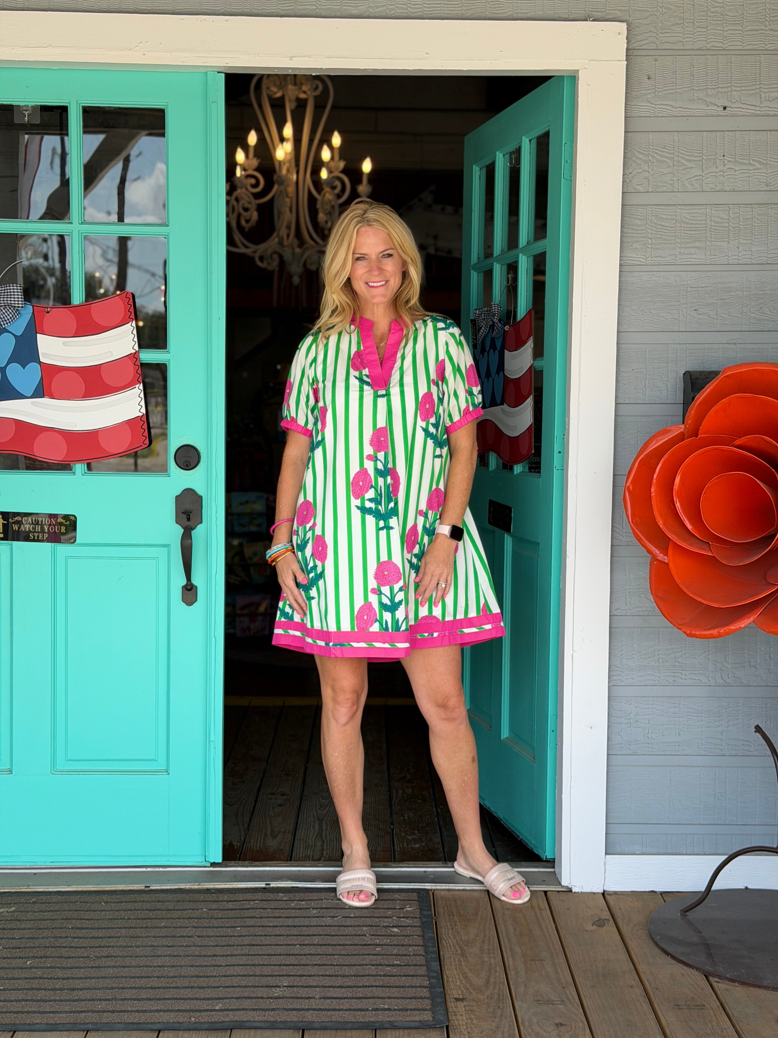 POPS OF POSEY DRESS