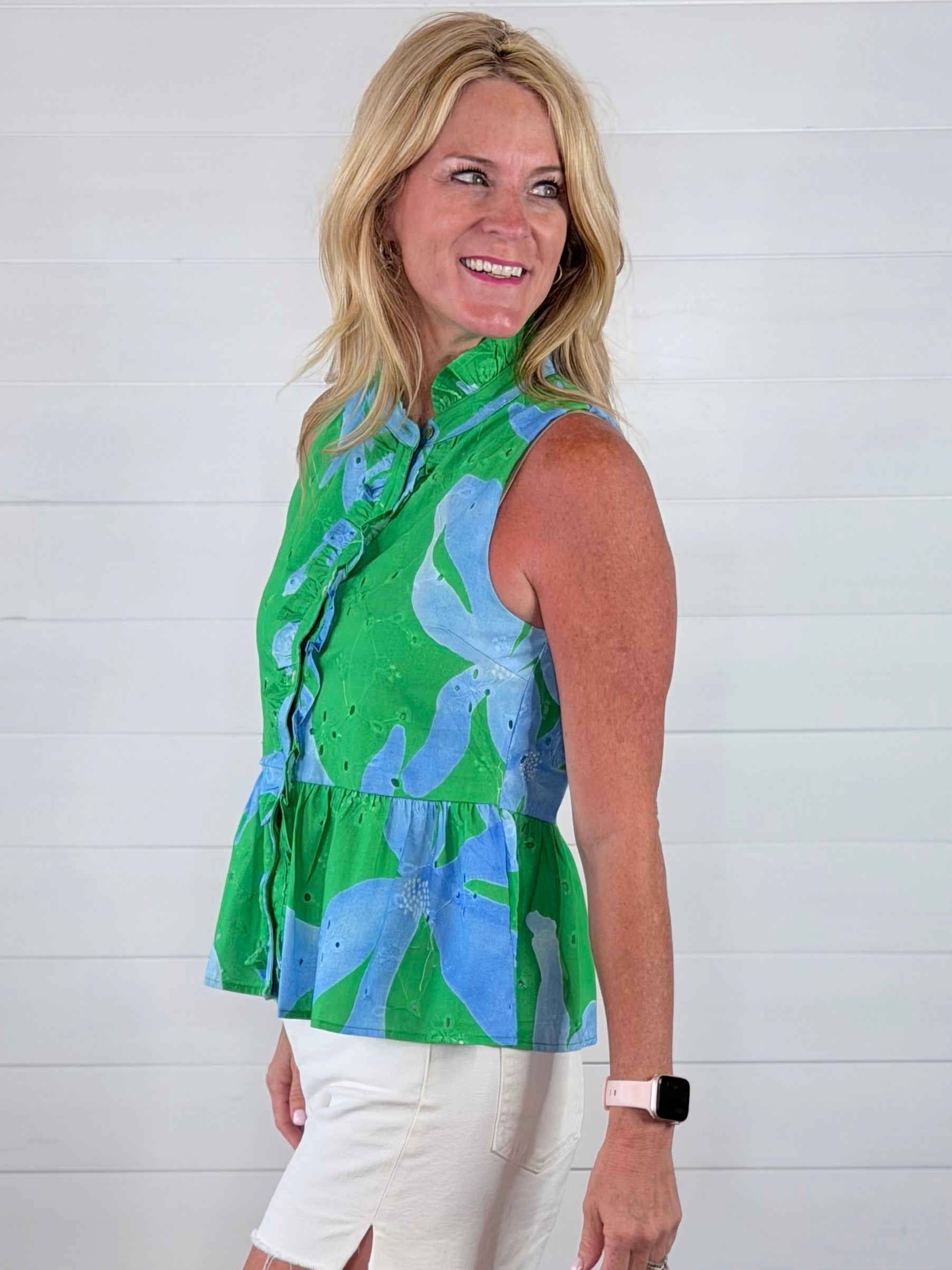 ERIN EYELET TOP