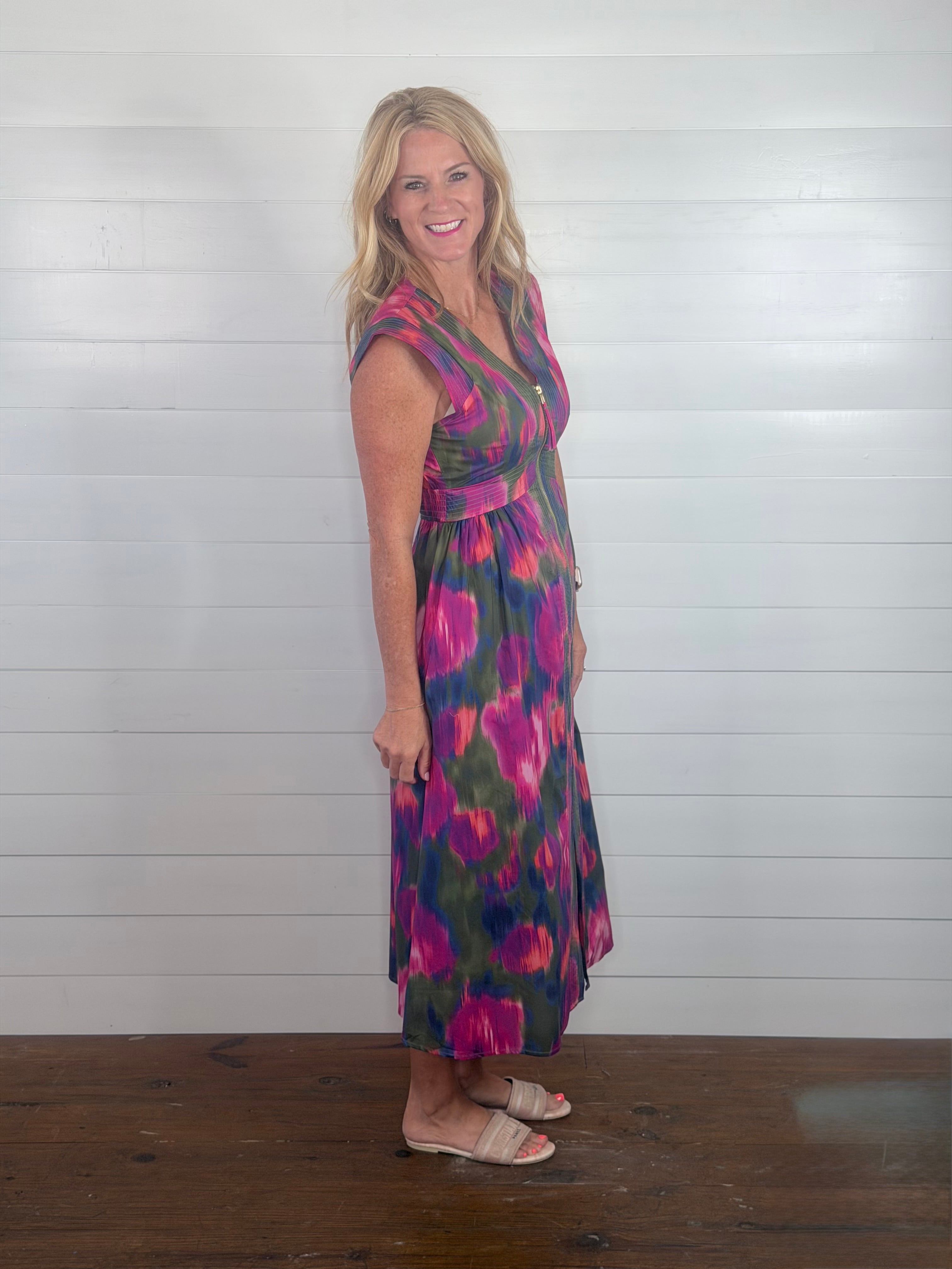 FALL ABSTRACT DRESS