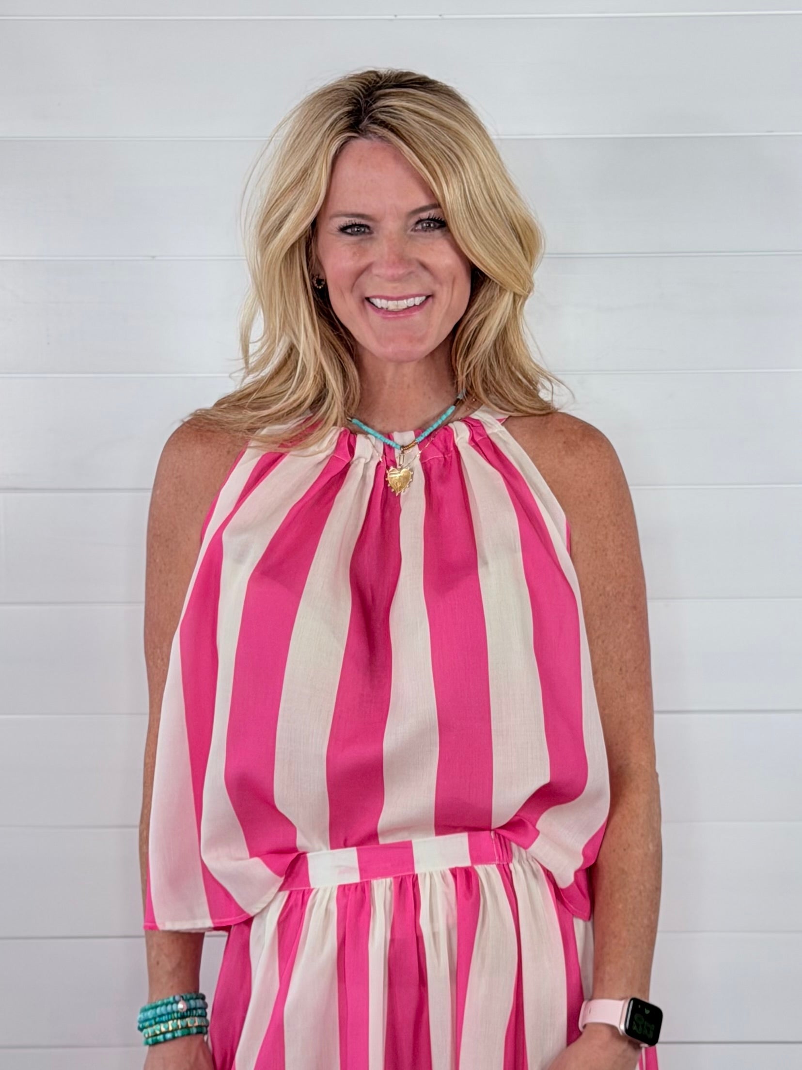 MADISON STRIPED TOP