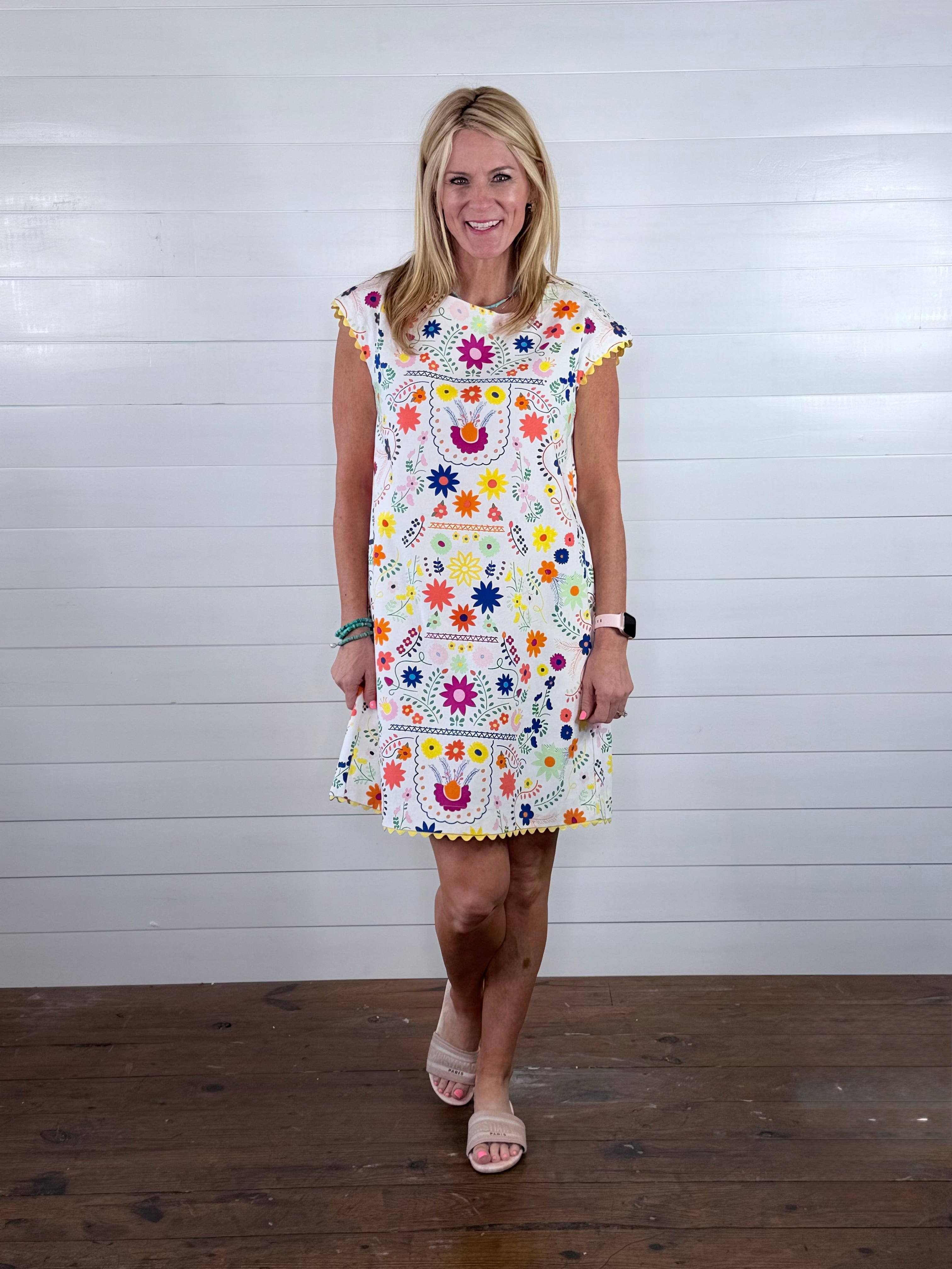 FLORES DRESS