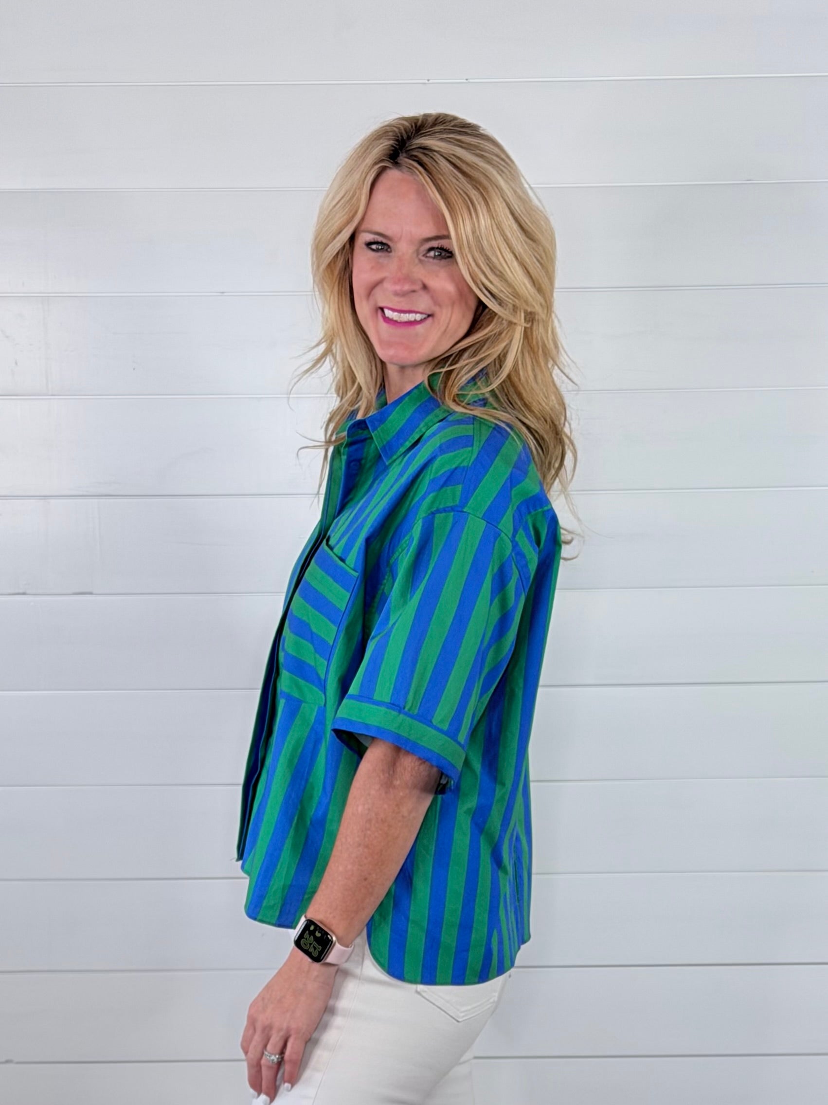 LUCY STRIPED TOP