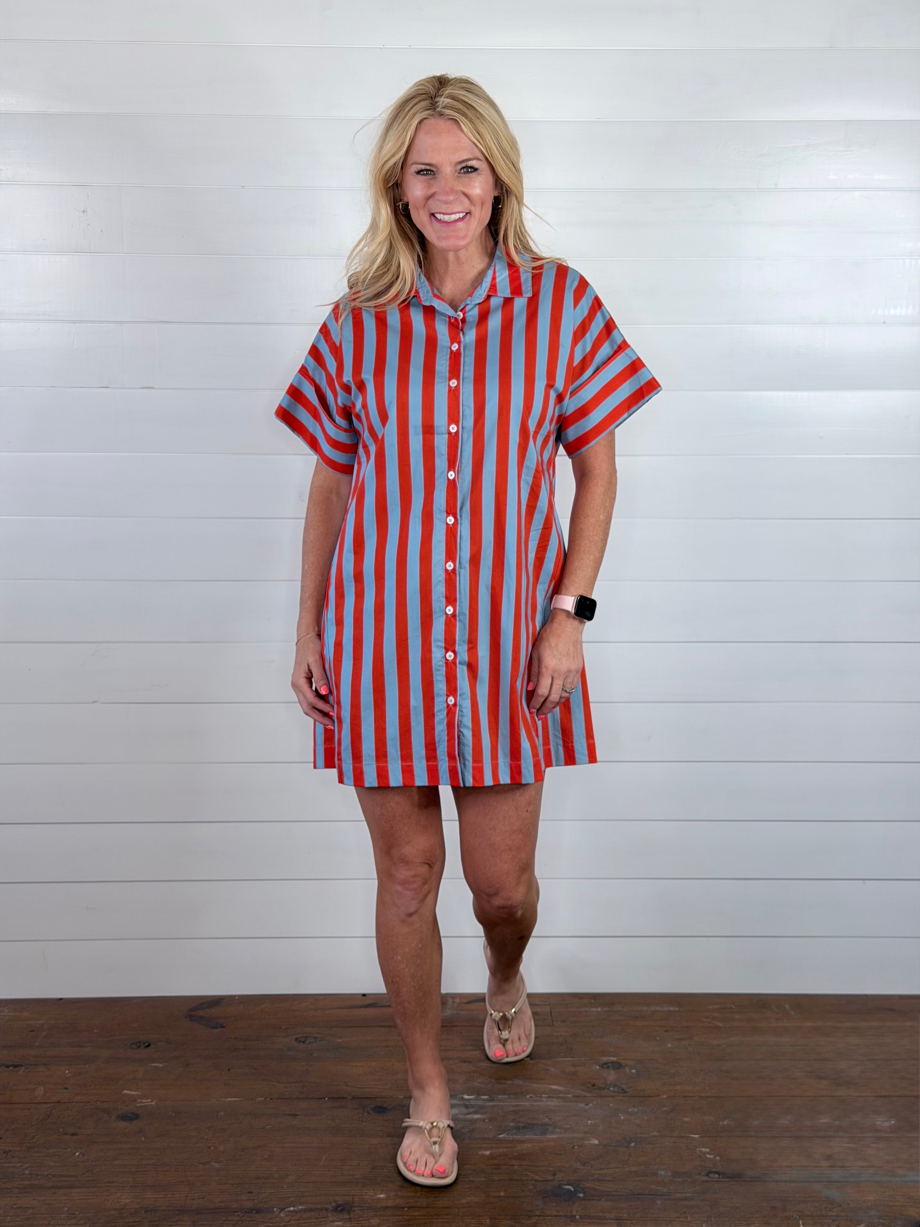 WINNIE STRIPED DRESS