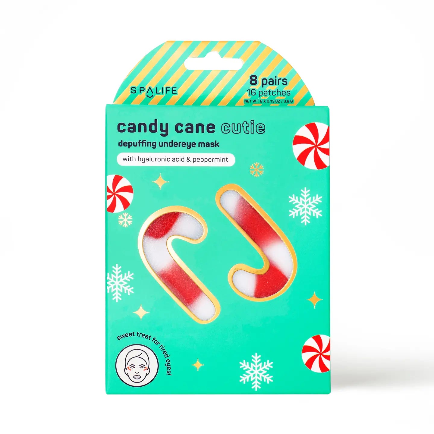 CANDY CANE UNDEREYE MASK