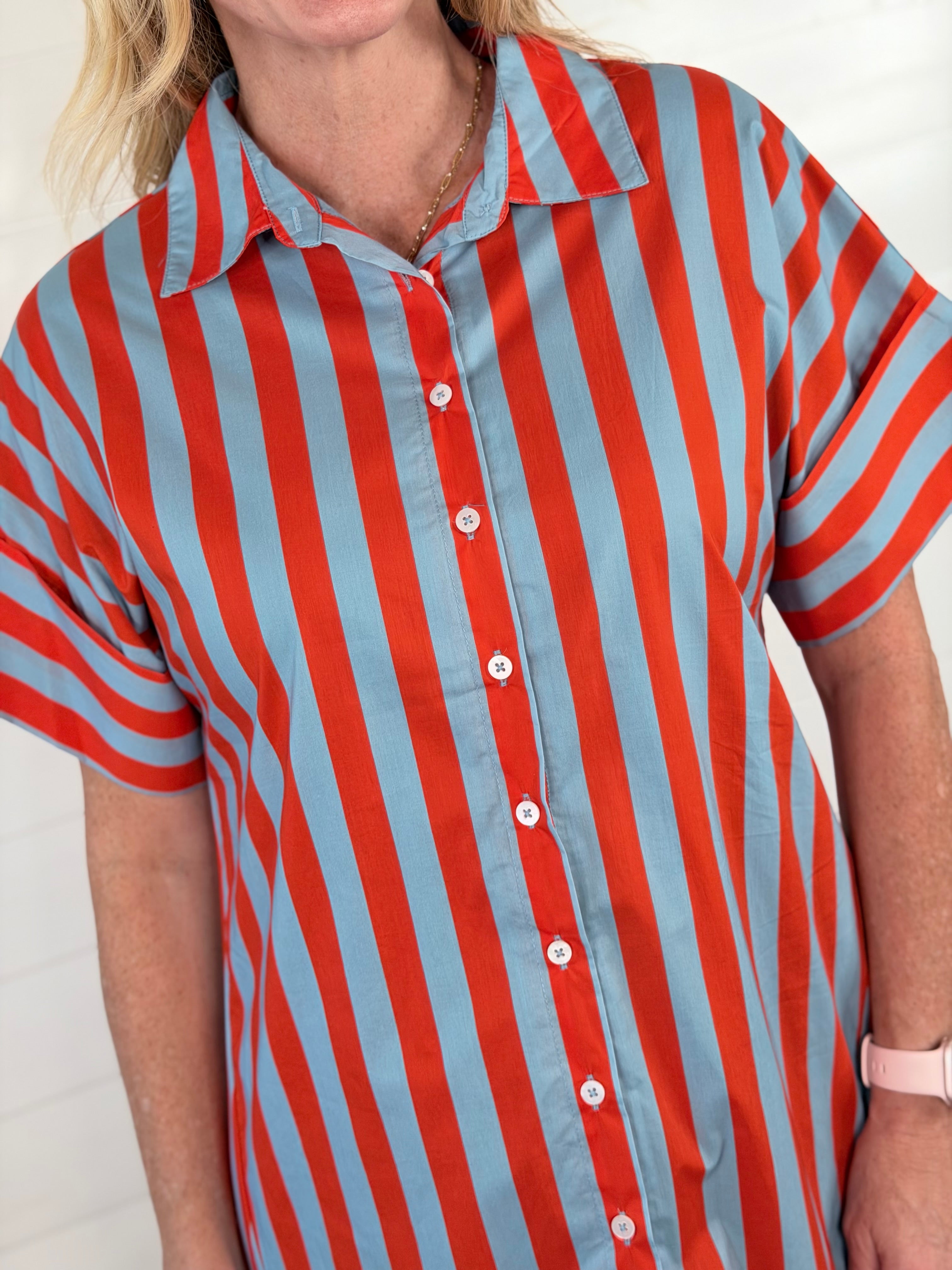 WINNIE STRIPED DRESS