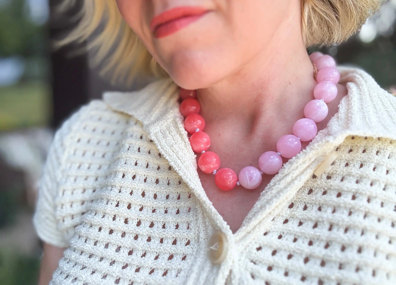 PINK JUDY NECKLACE