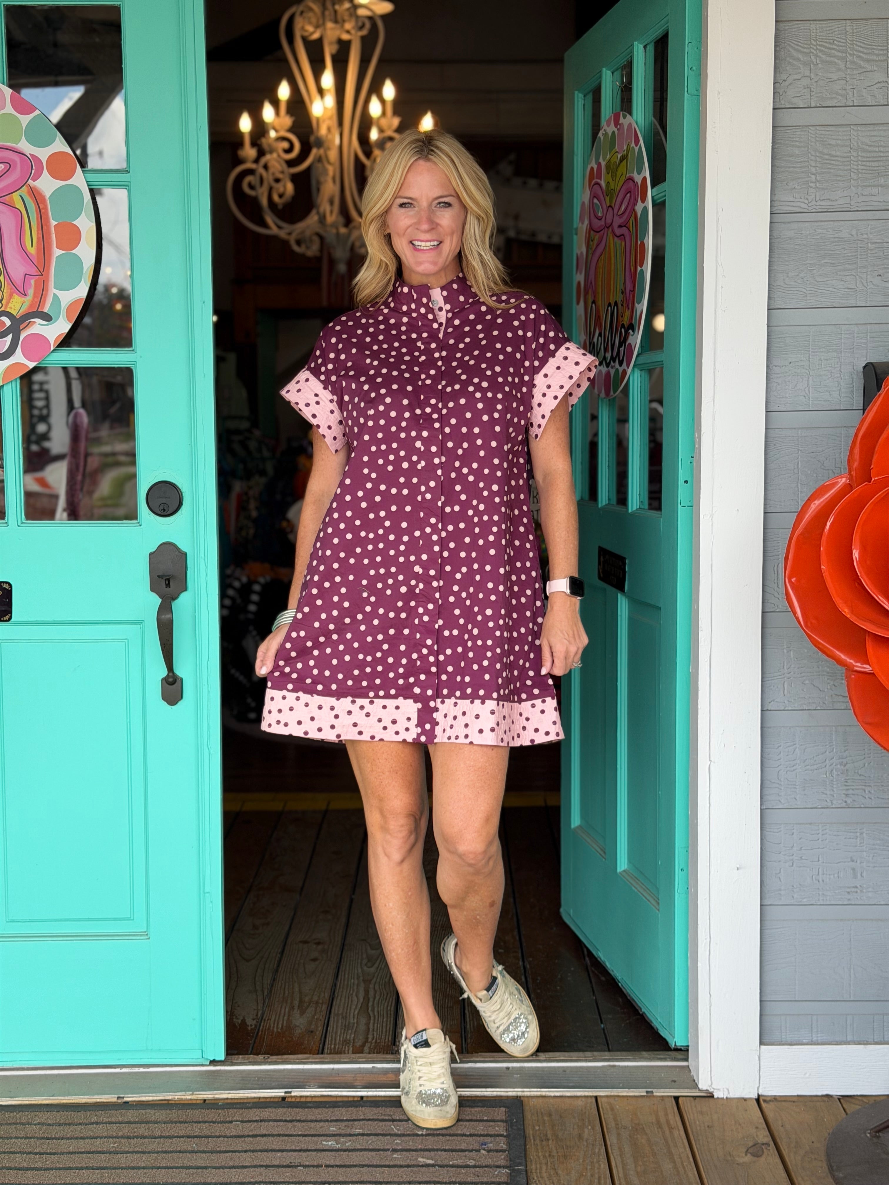 DOUBLE DOTS DRESS