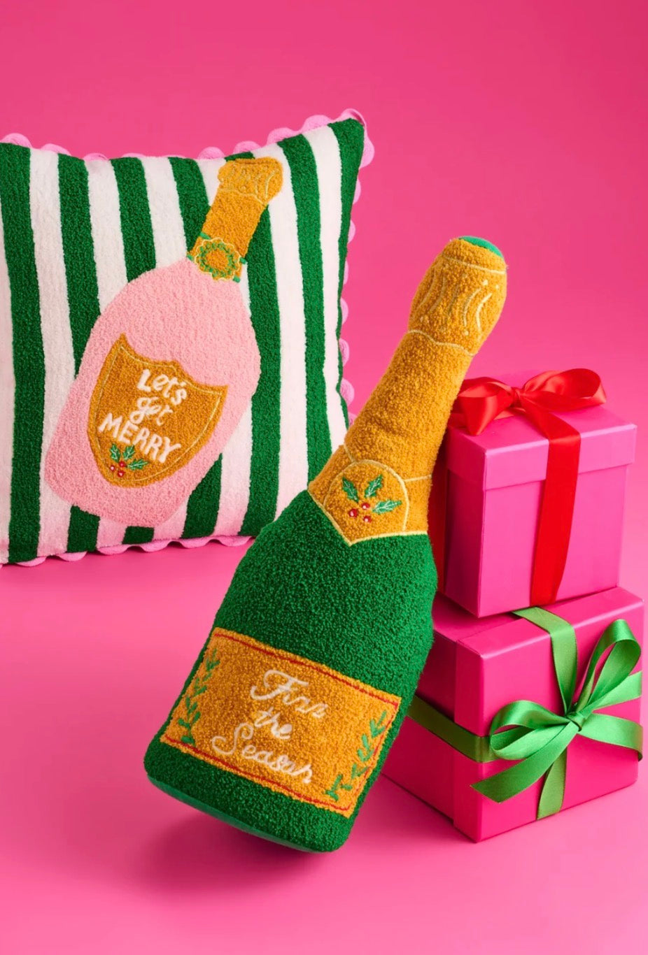 FIZZ THE SEASON PILLOW