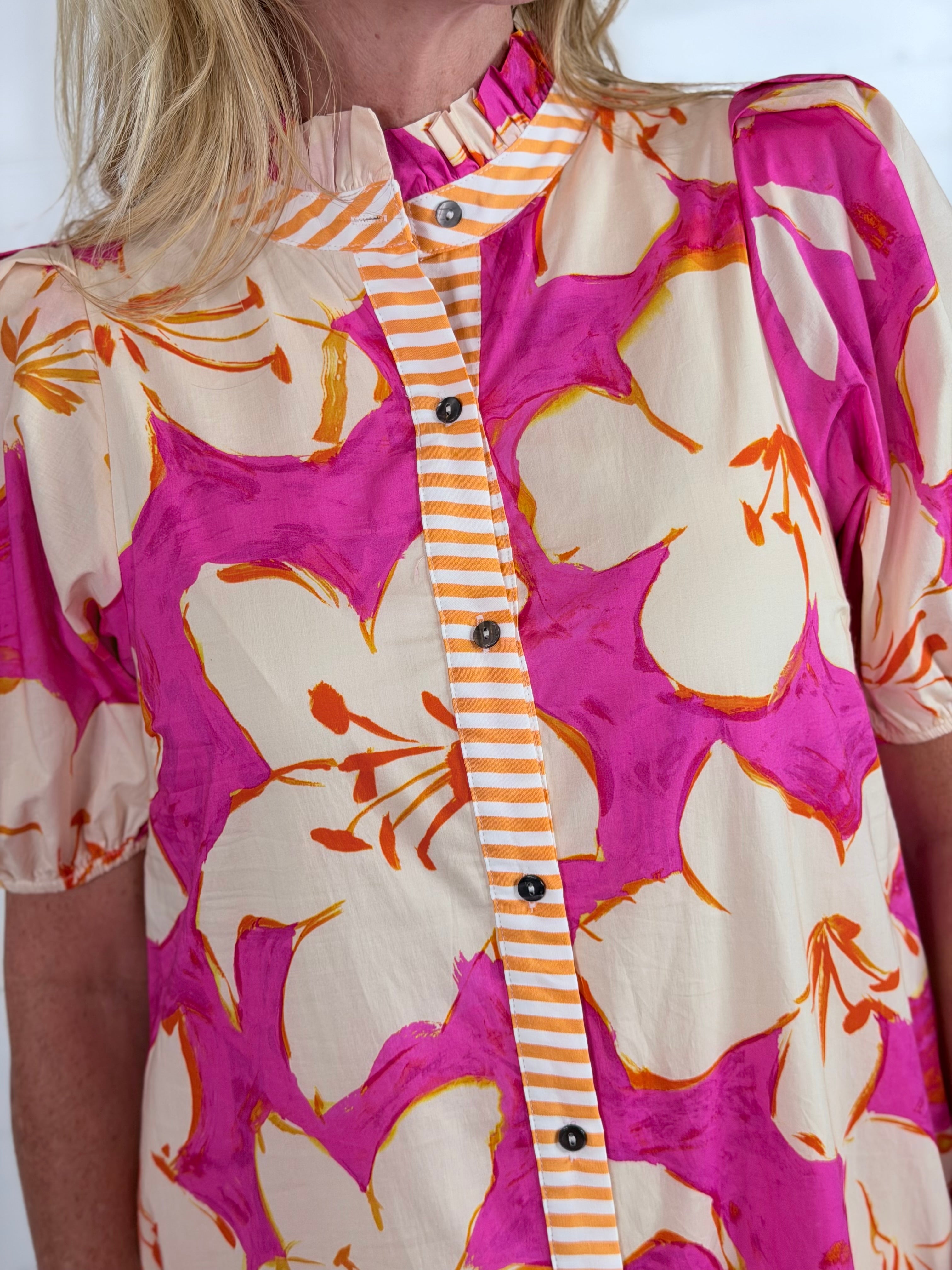 BRIGHT BLOOMS DRESS