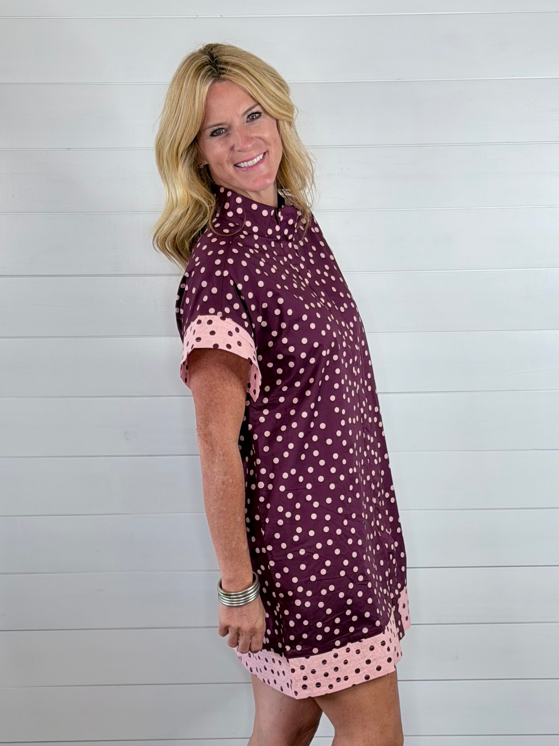 DOUBLE DOTS DRESS