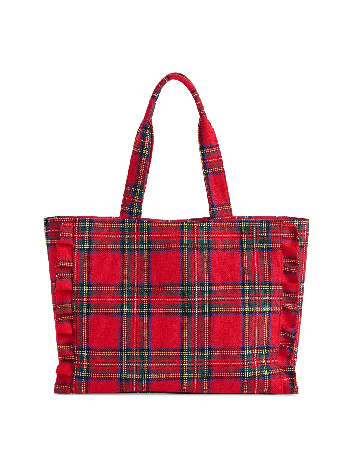 SCOTTIE RUFFLE TOTE-RED
